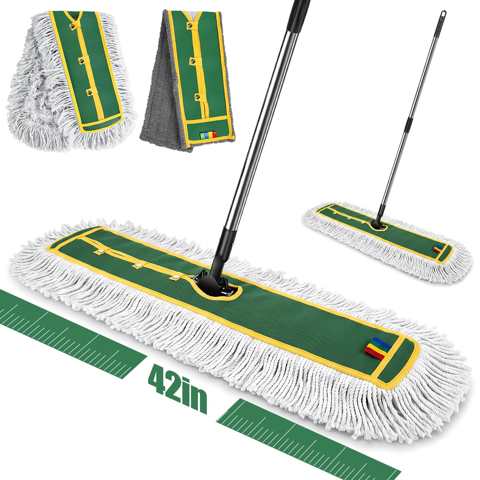 42" Commercial Dust Mop for Floor Cleaning
