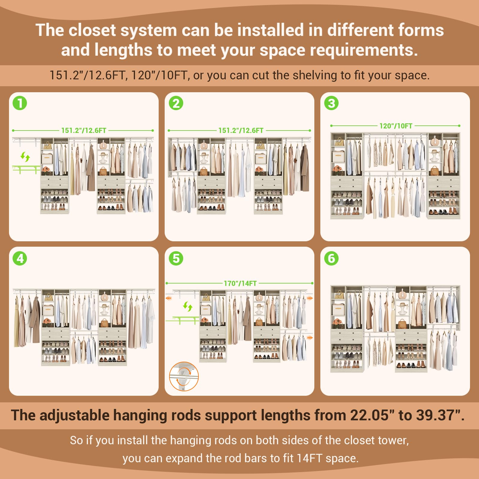 Closet System (2 Count)
