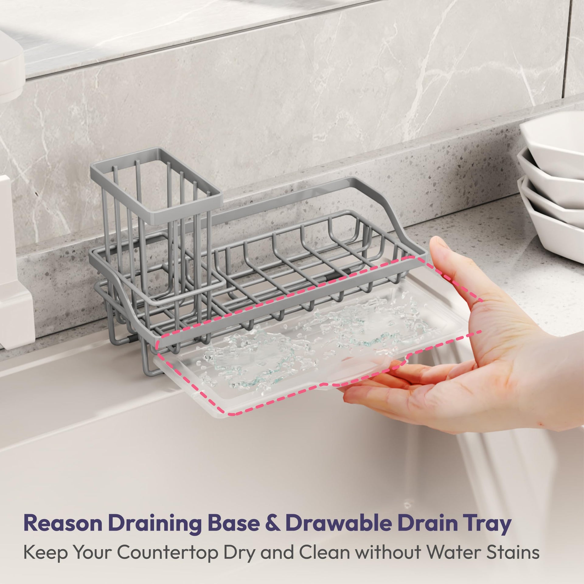 Sink Caddy Sponge Holder