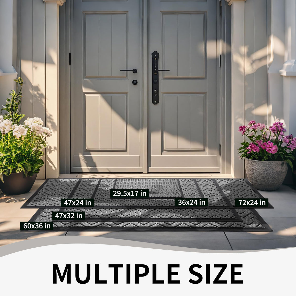 Large Door Mat Outside Entrance 47x24