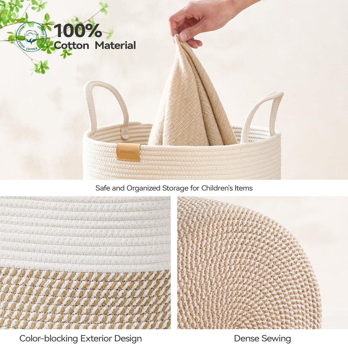 Laundry Hamper 95L