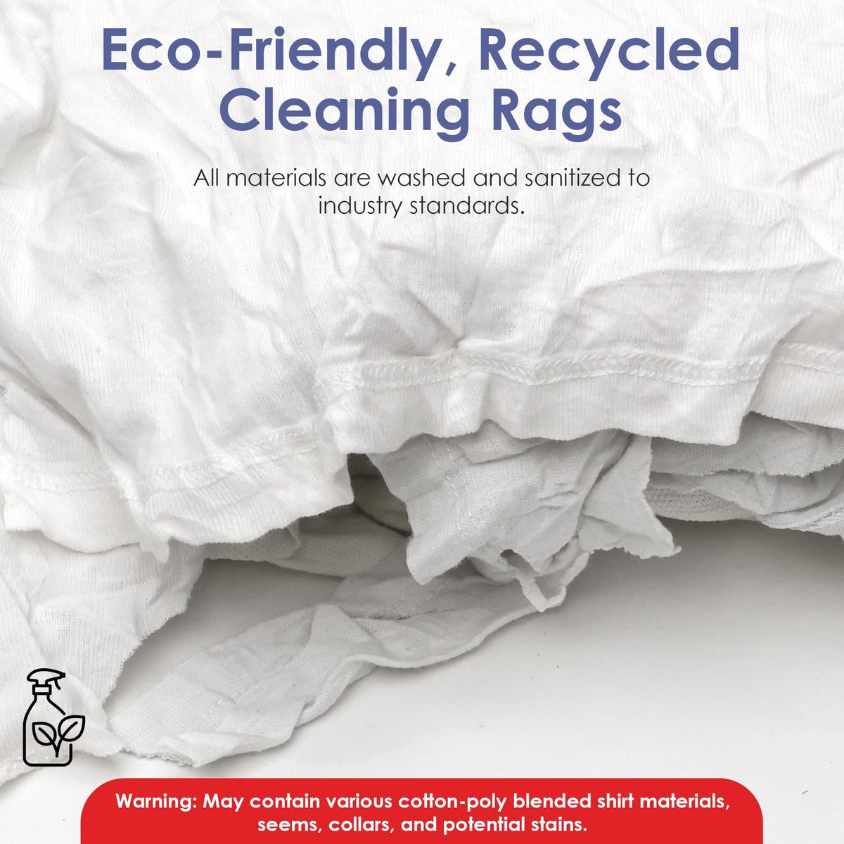 White T Shirt Bag of Rags