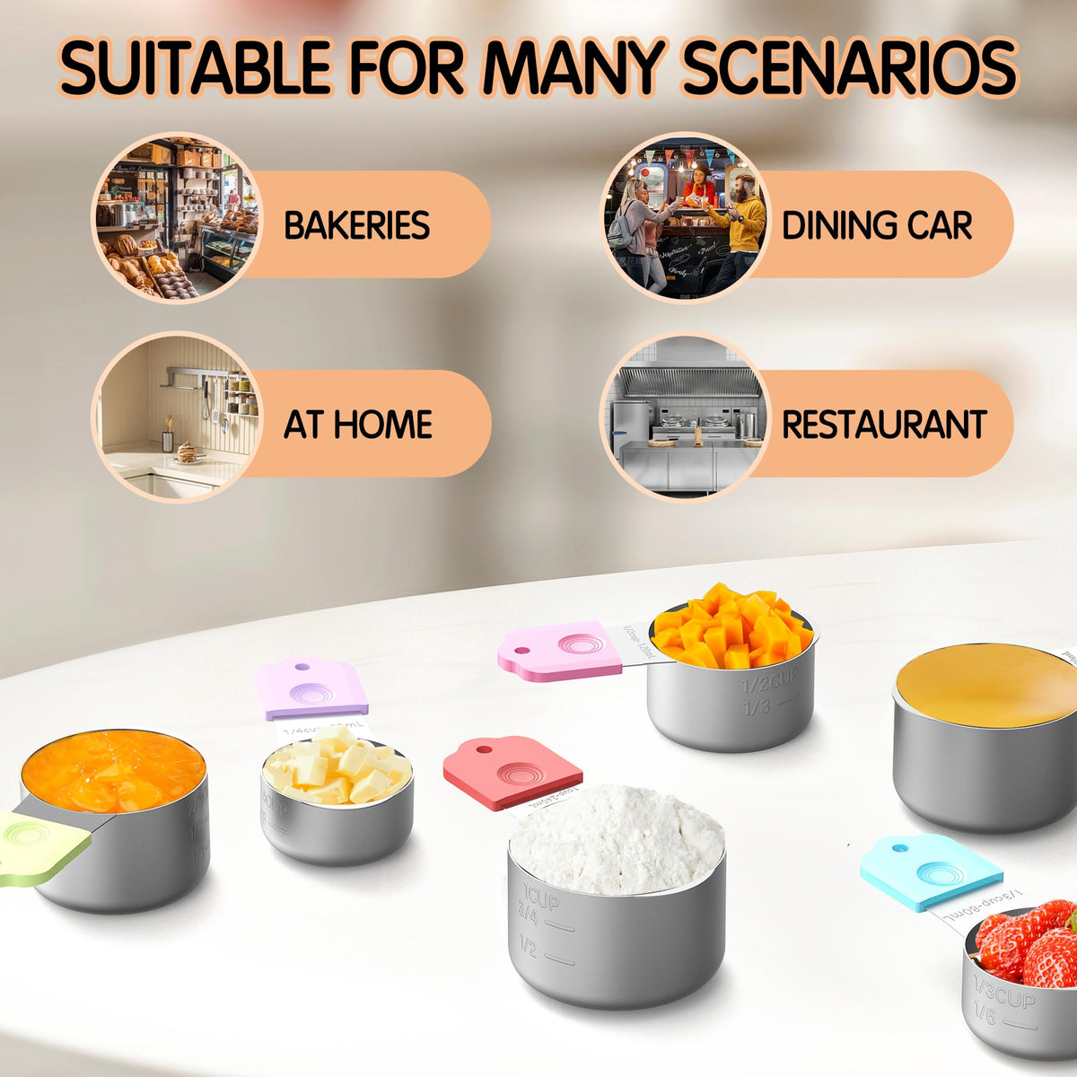 Magnetic Measuring Cups