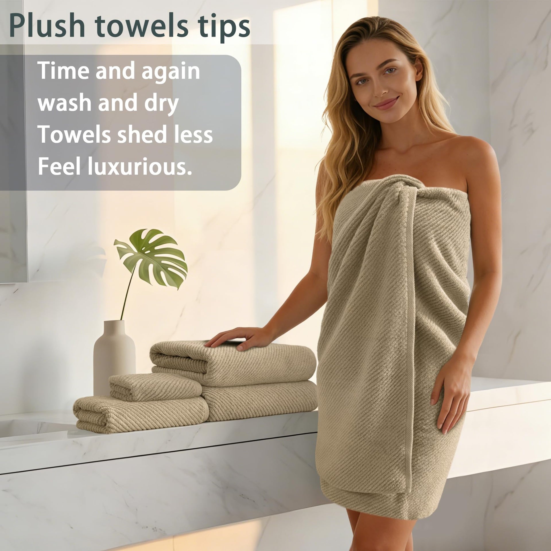 Bath Towels 4PC (4 Count)