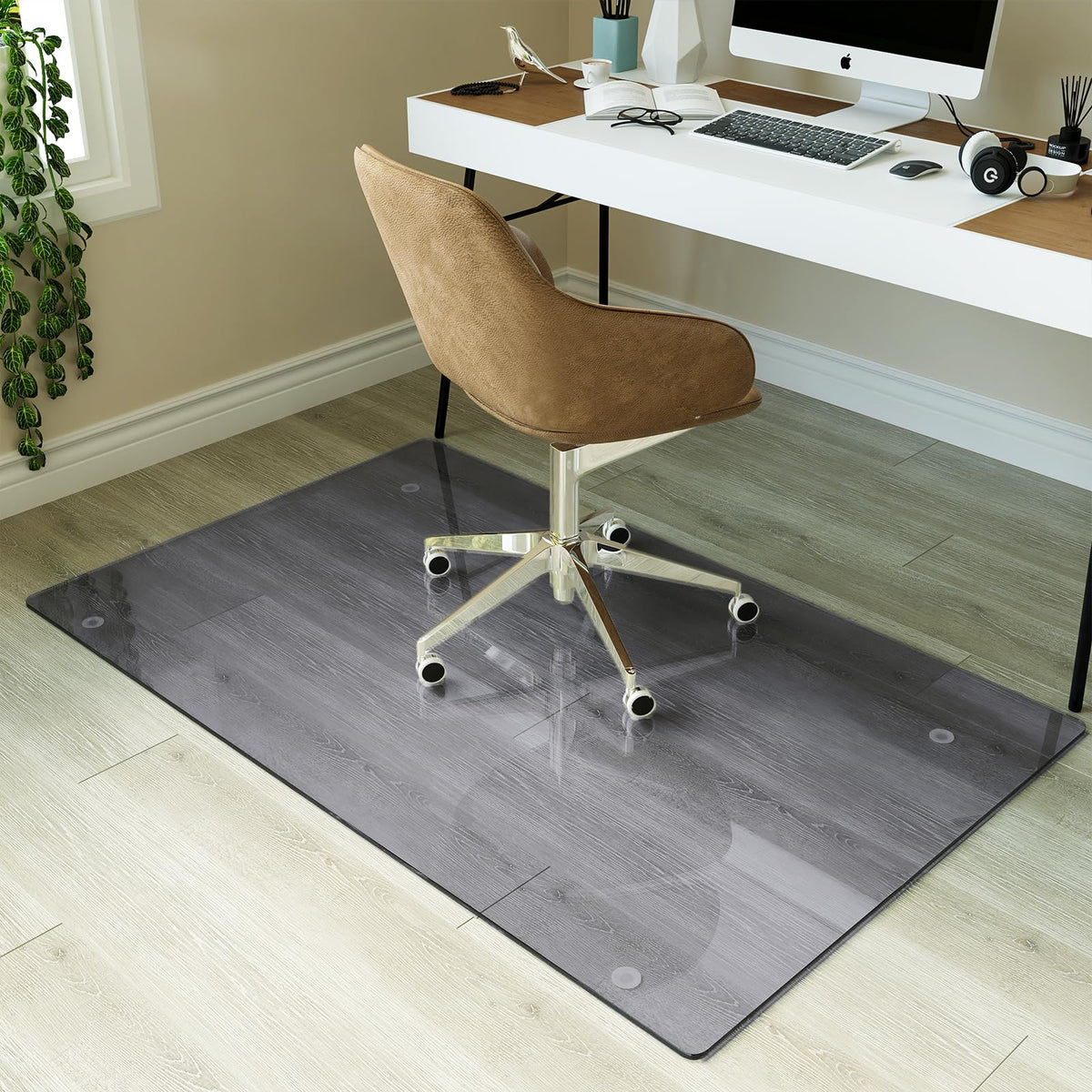 30" x 48" Office Chair Mat for Hardwood Floors & Carpets