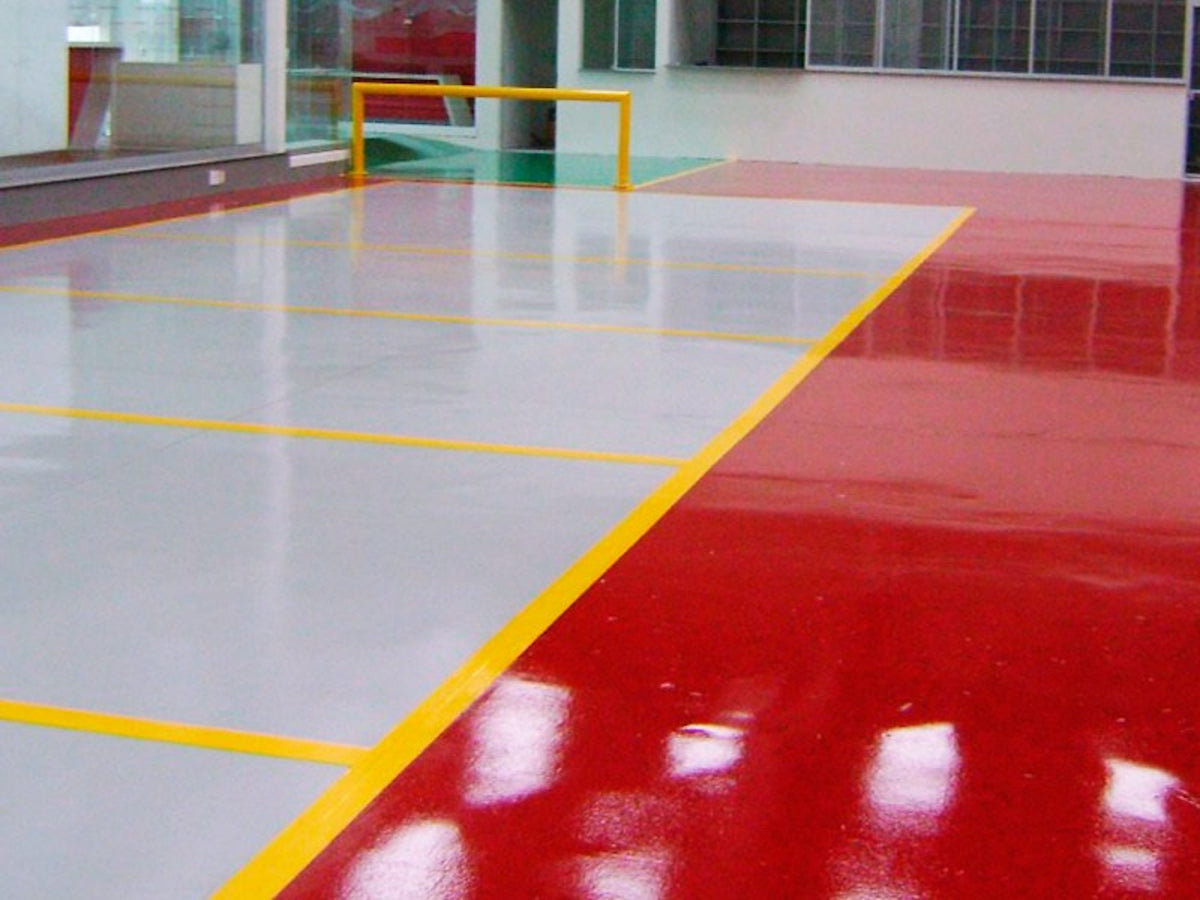 10009 Mexican Red Epoxy Resin Coating Made with Beautiful and Vibrant Pigments (96 Fl Oz)