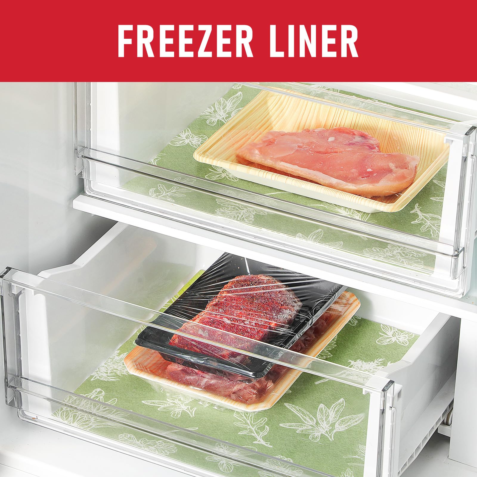 Large Fridge Liners for Refrigerator (18 Sq Ft)