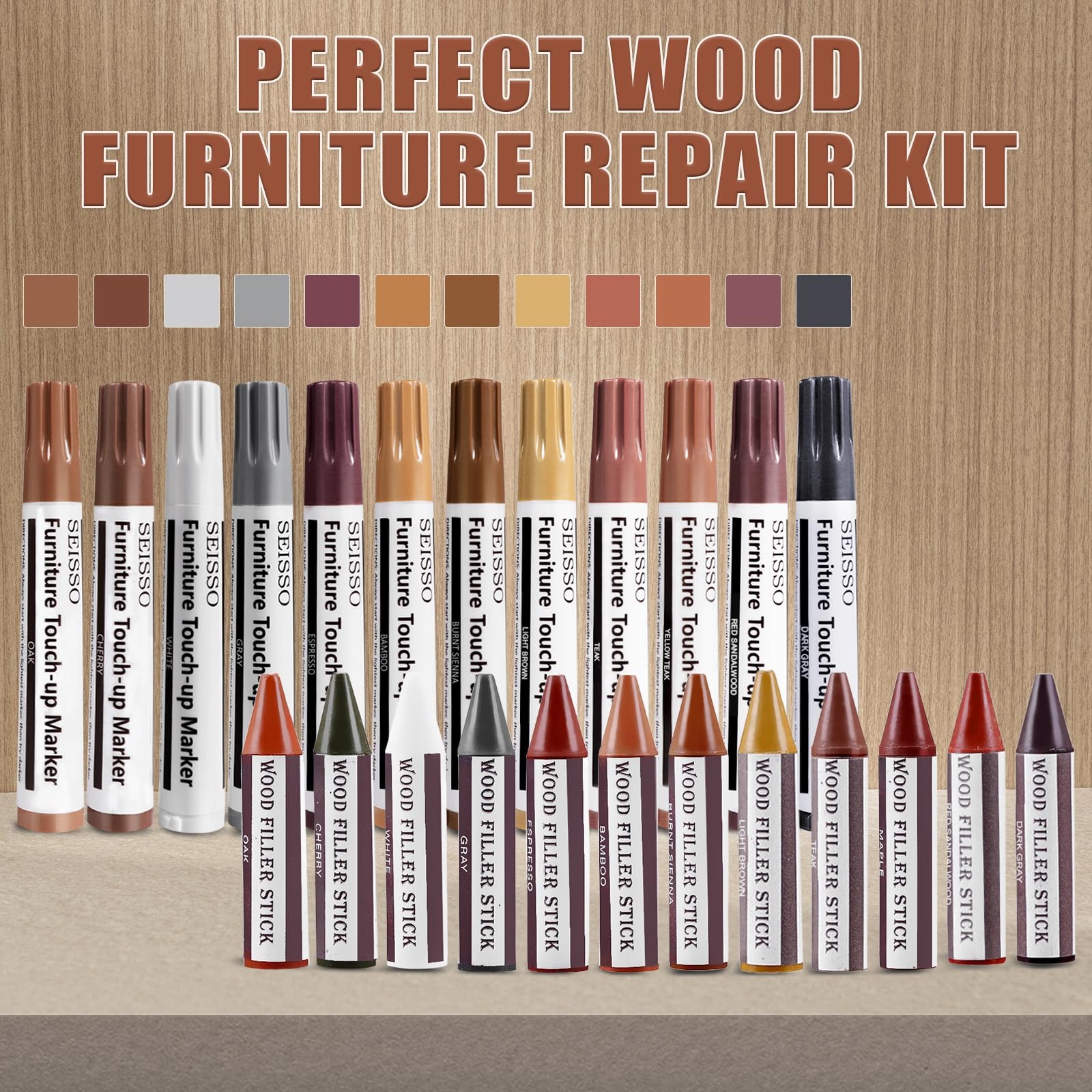 Furniture Repair Kit (36 Count)