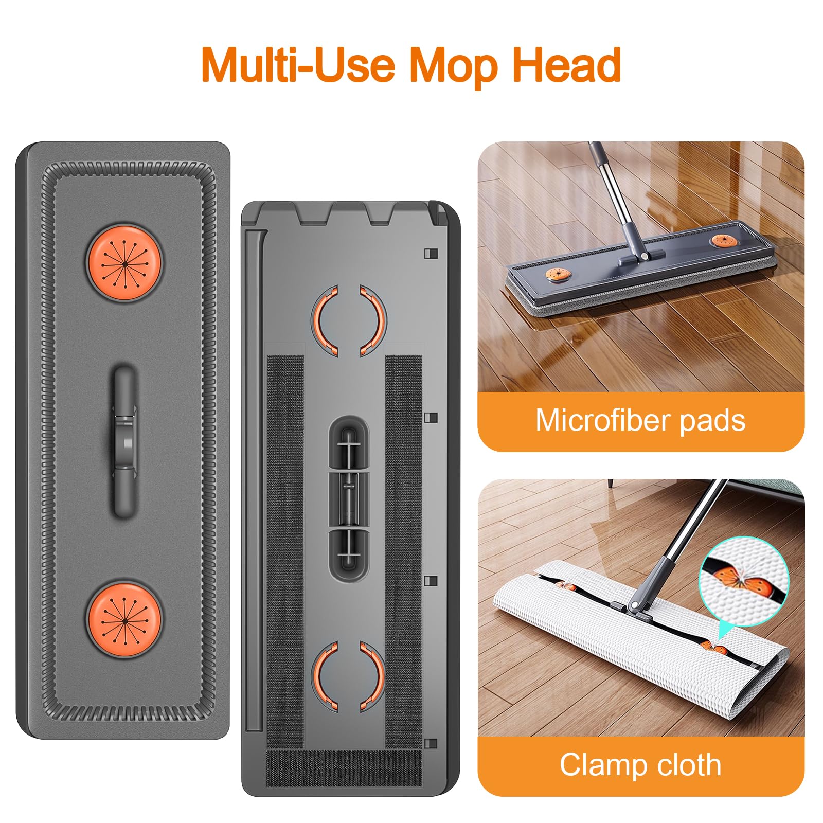 Mop and Bucket with Wringer Set for Home - ModHome Supplies