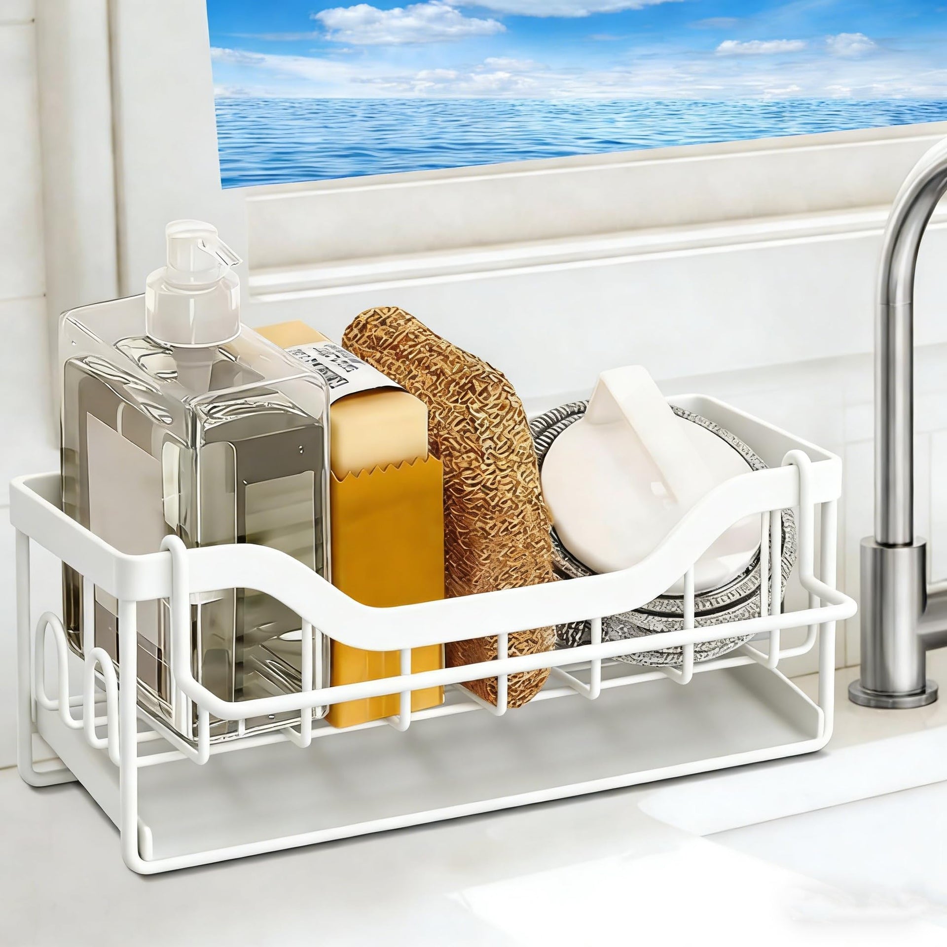 Sponge Holder for Kitchen Sink