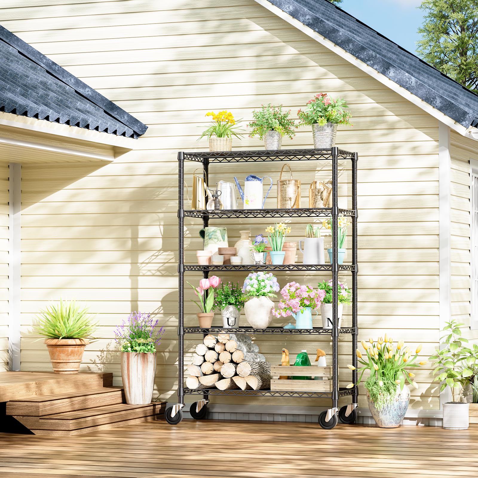 5 Tier Garage Shelving