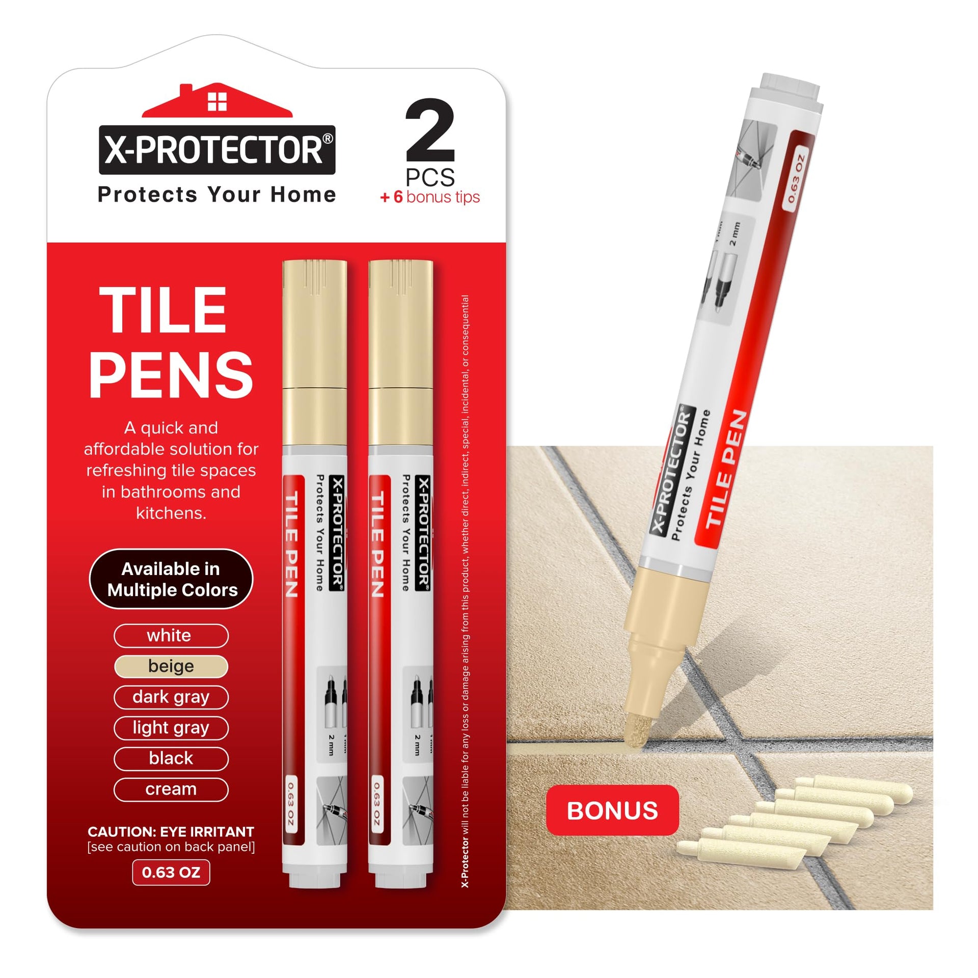 Water Based Grout Marker (2 Count)