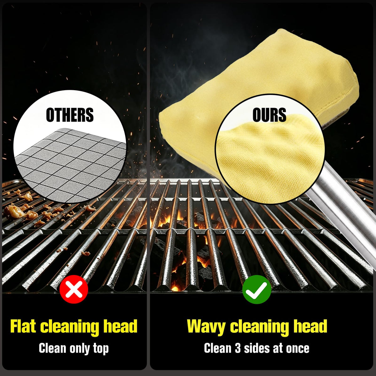 Bristle Free Steam Grill Brush