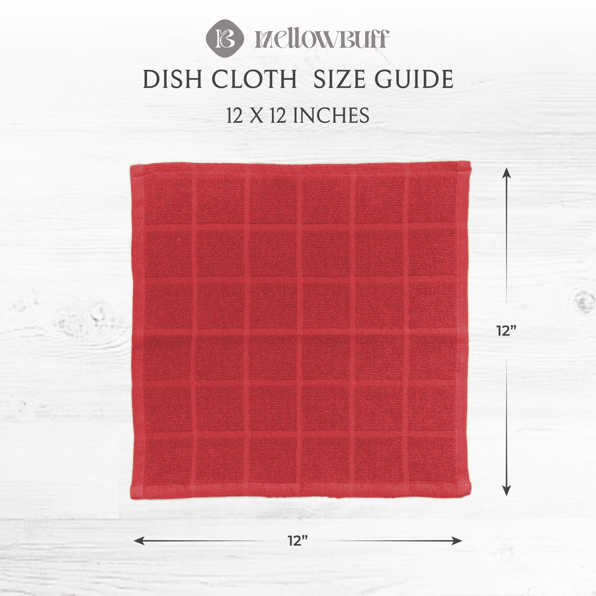 100% Cotton Dish Cloths for Dish Washing