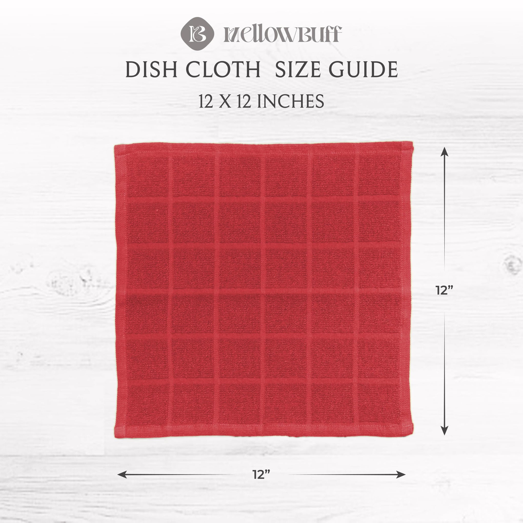 100% Cotton Dish Cloths for Dish Washing