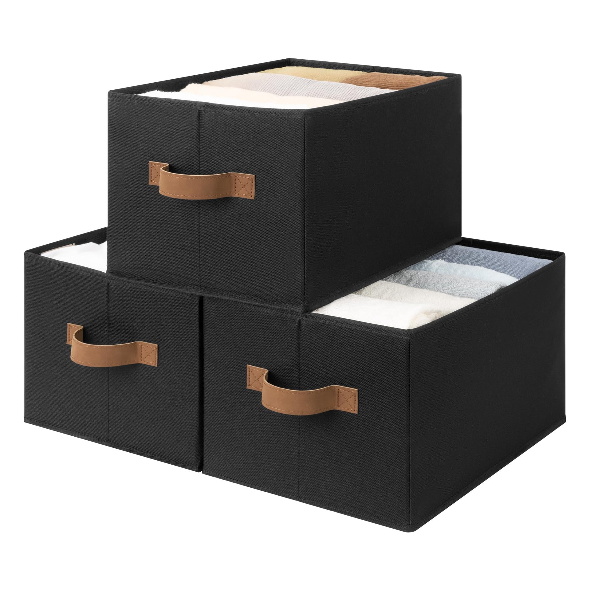 Closet Storage Bins (3 Count)