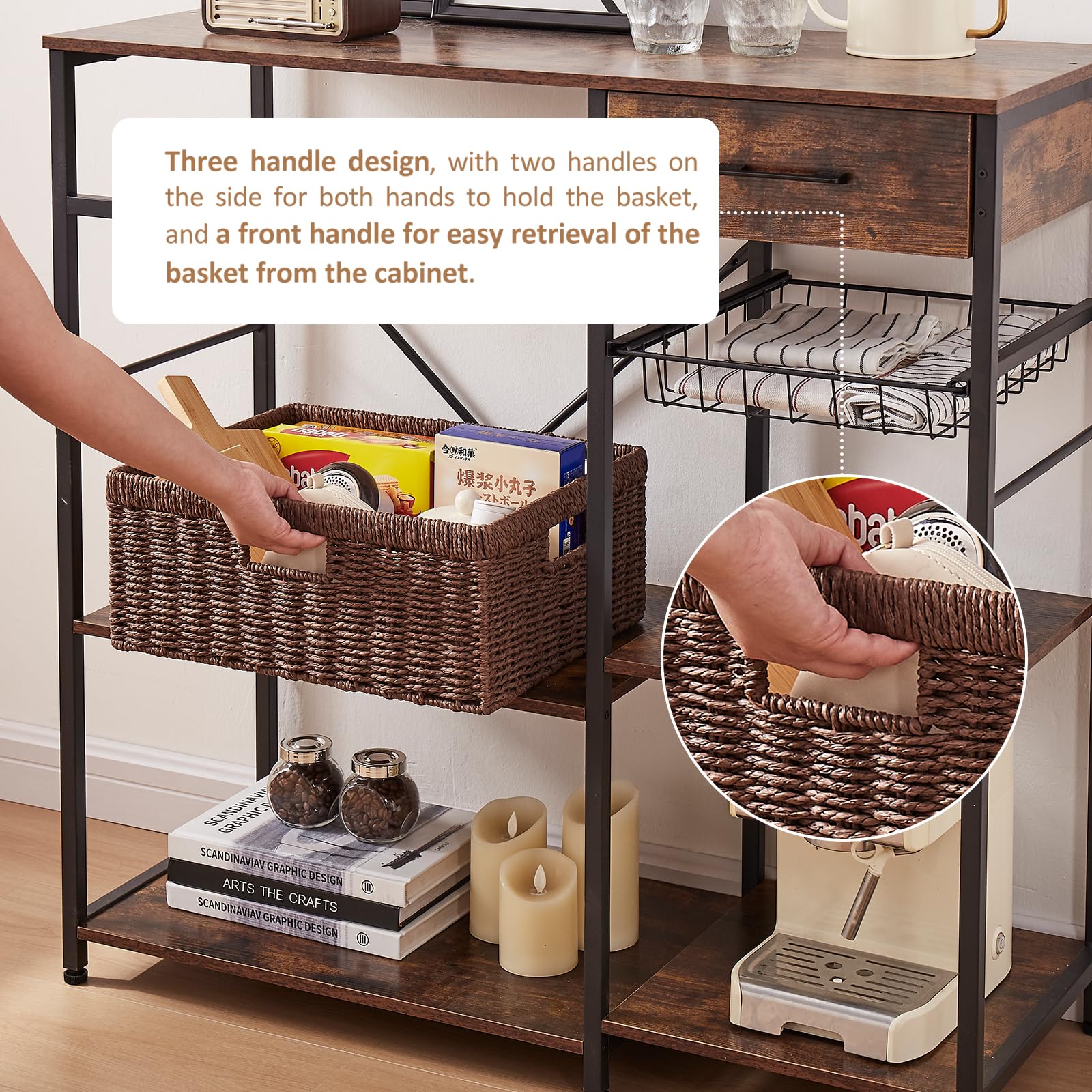 Wicker Storage Basket