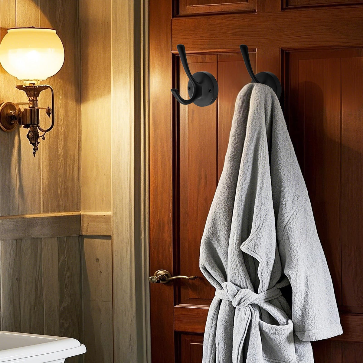 Black Wall Hooks Towel Hooks