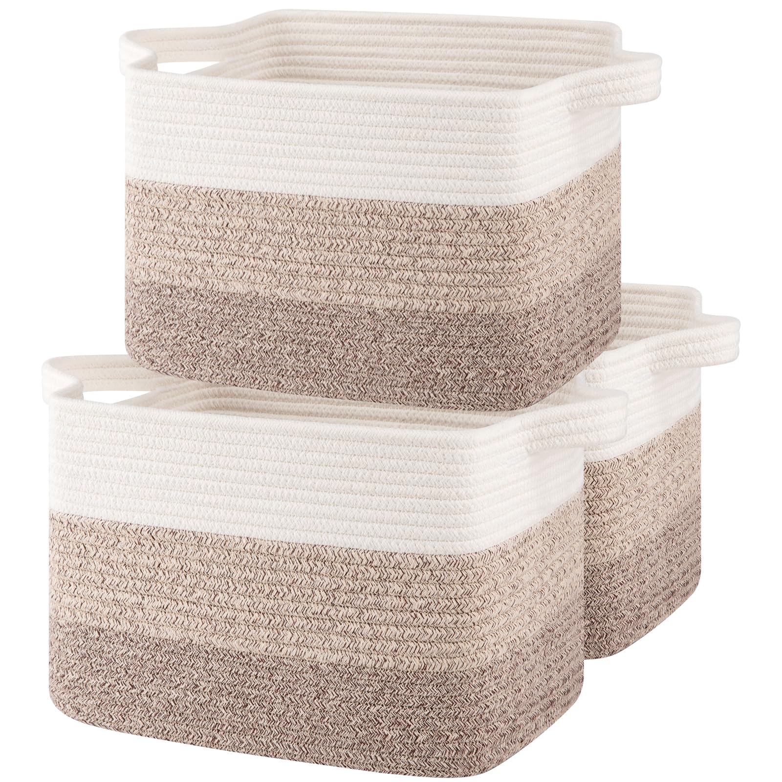 Storage Baskets for Organizing (3 Count)