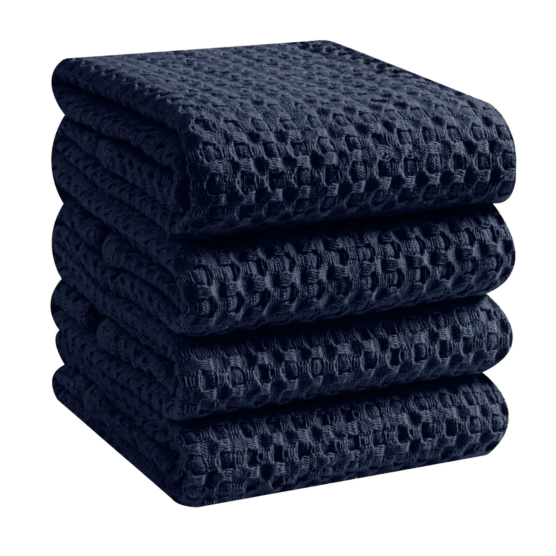 Premium Waffle Weave Kitchen Towels (4 Count)