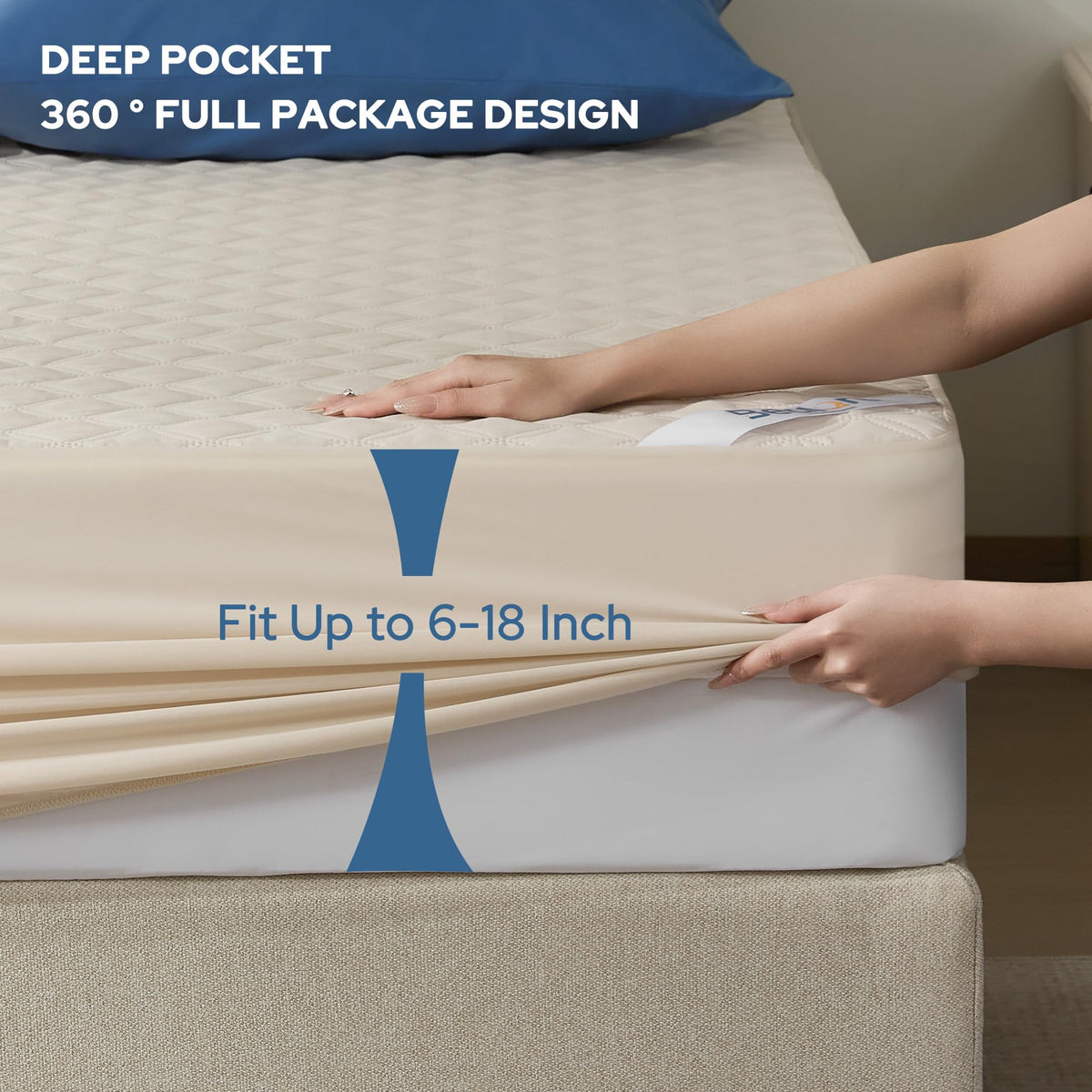 Waterproof Queen Size Mattress Protector
