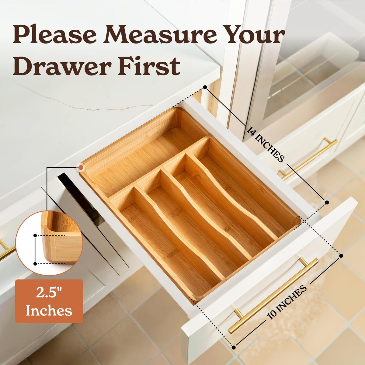 Silverware Drawer Organizer