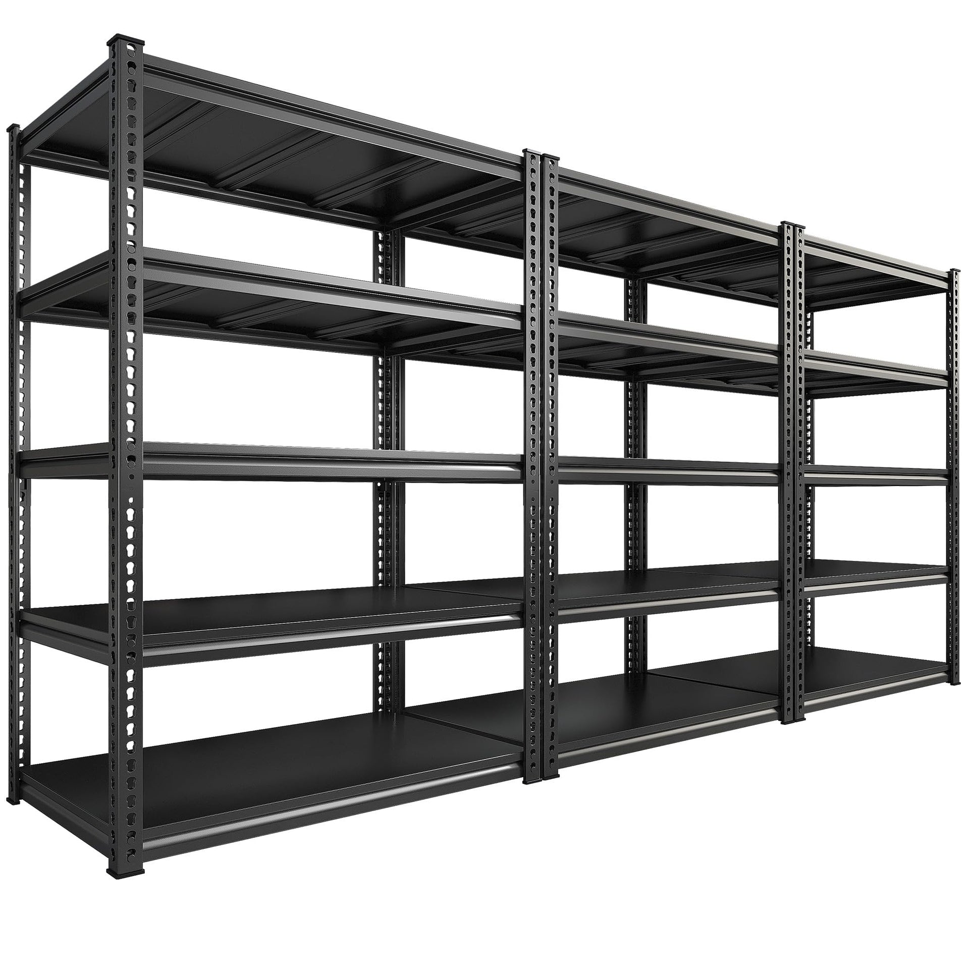 72" H Garage Shelving Load 2500Lbs for Homeowners and Commercial Use (3 Count)
