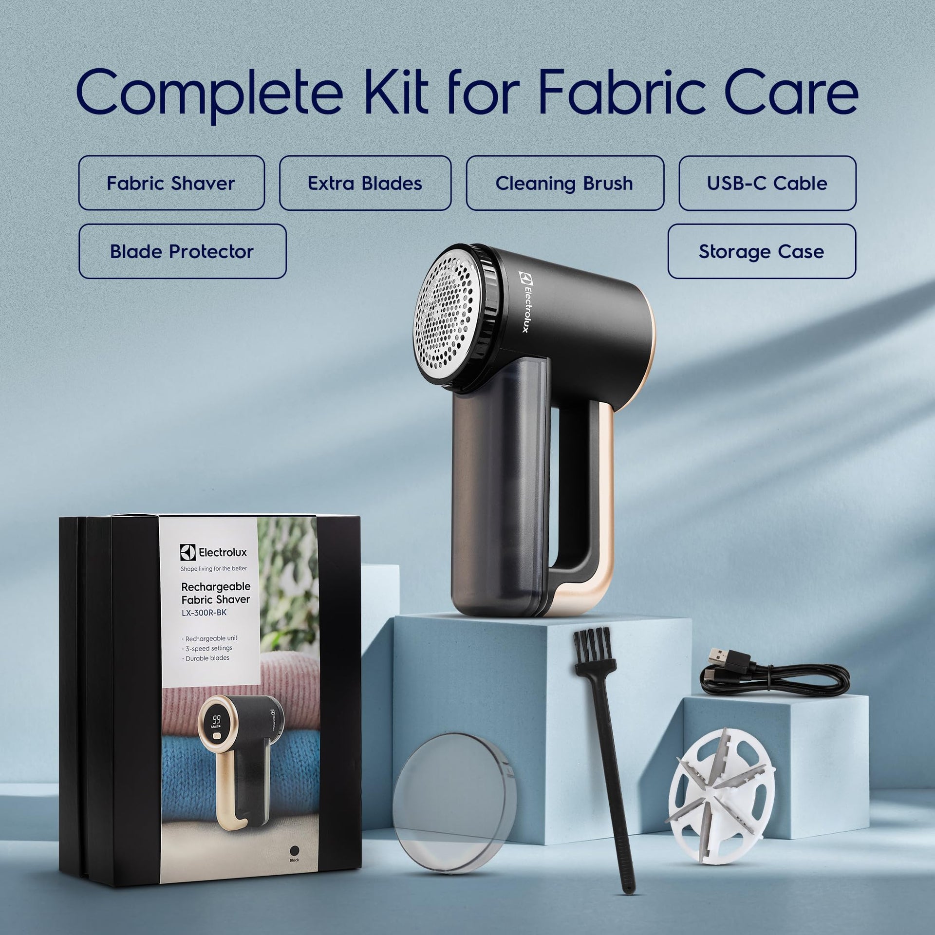 Rechargeable Fabric Shaver