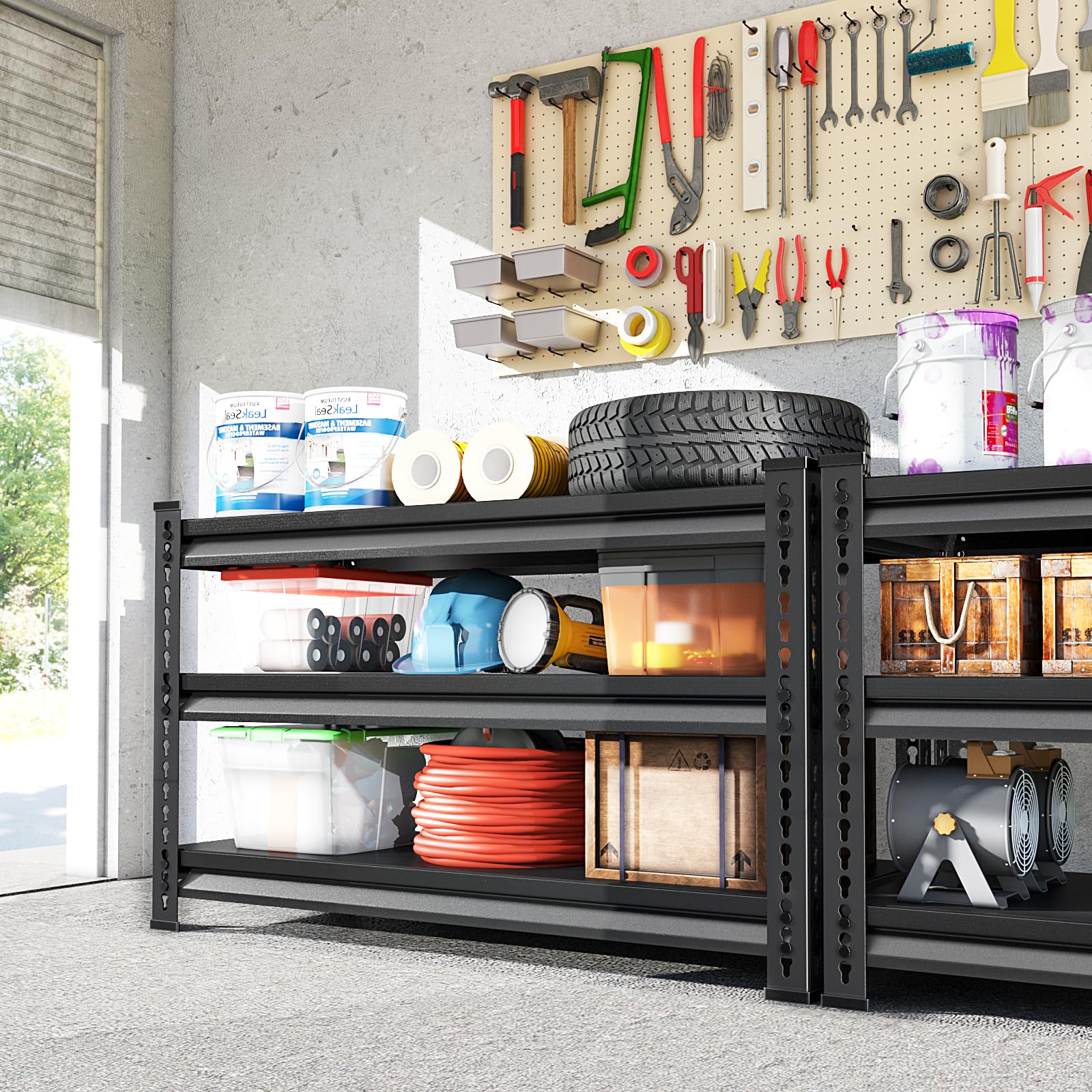 Metal Garage Shelving for Storage