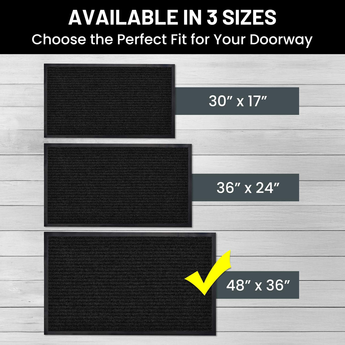 Front Door Mat (2 Count)