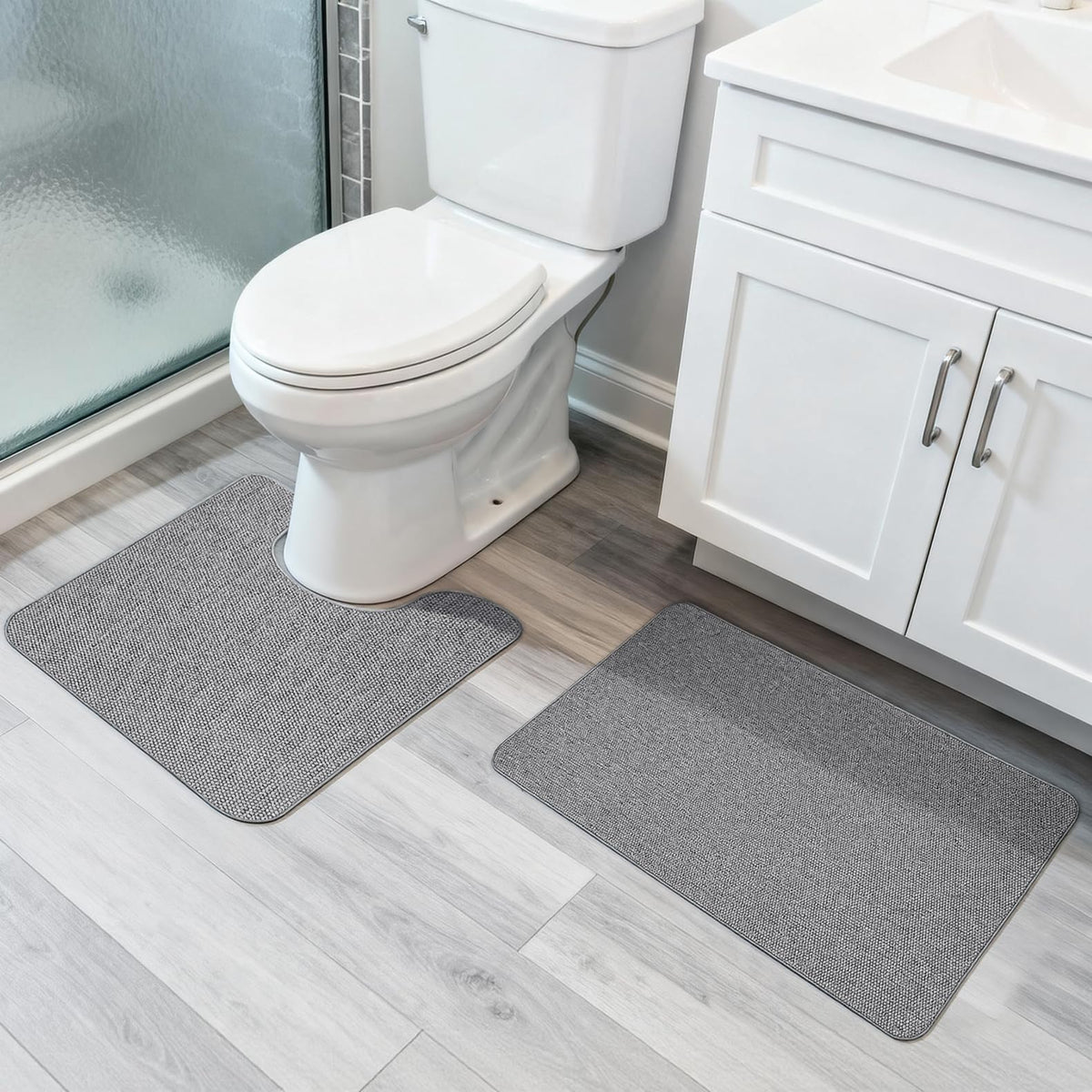 Bath Mat Set 2 Pieces