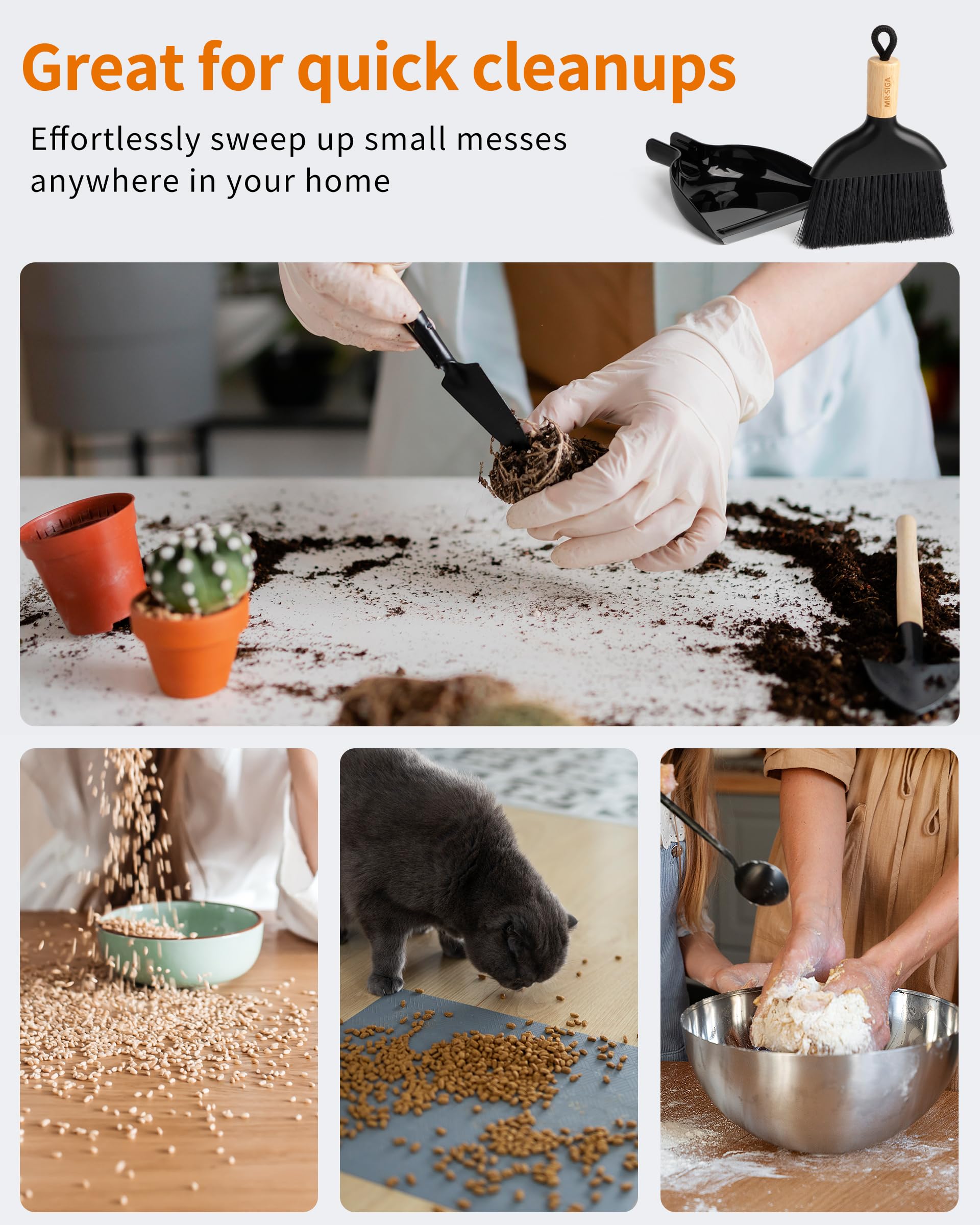 Mini Dustpan and Brush Set