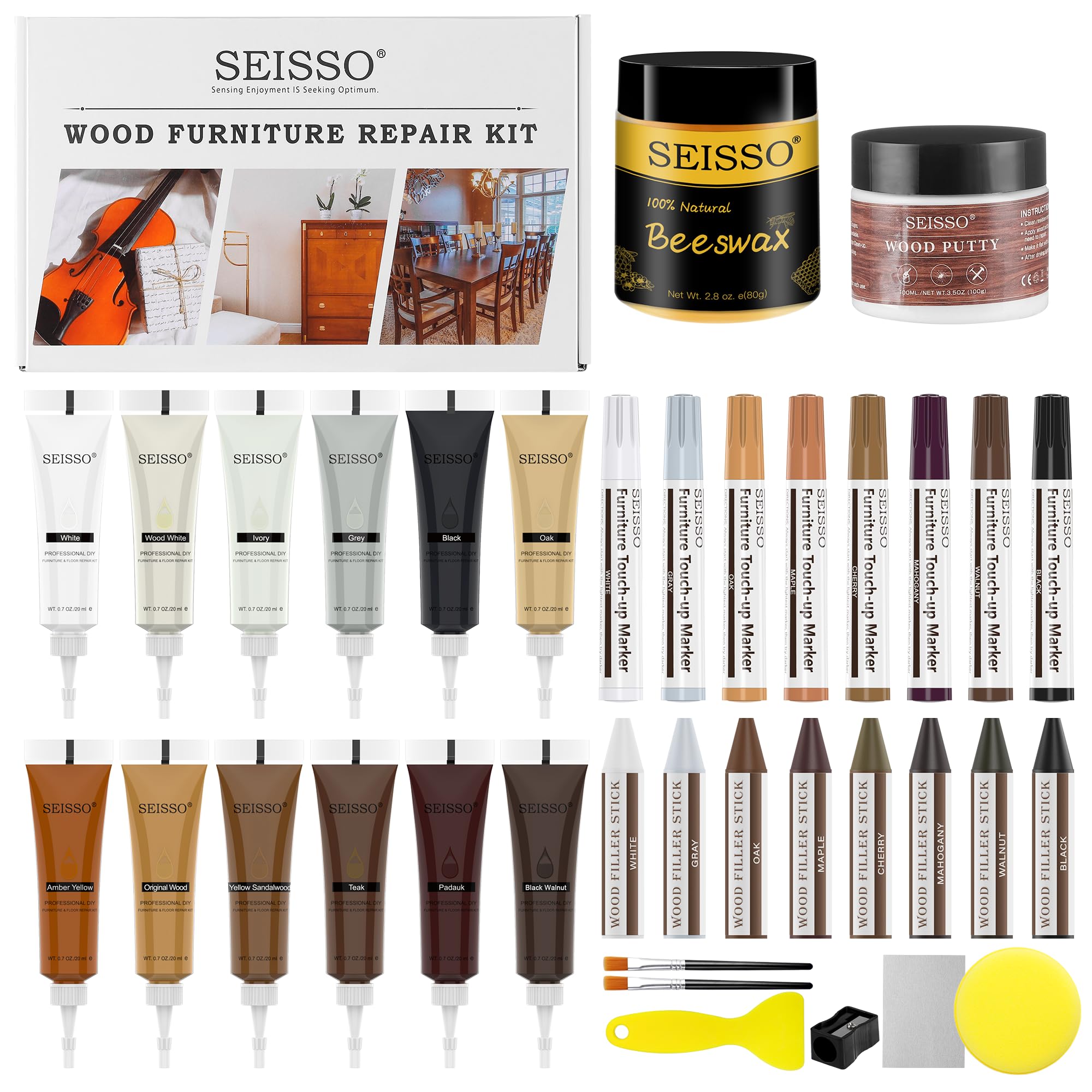 Wood Furniture Repair Kit (36 Count)