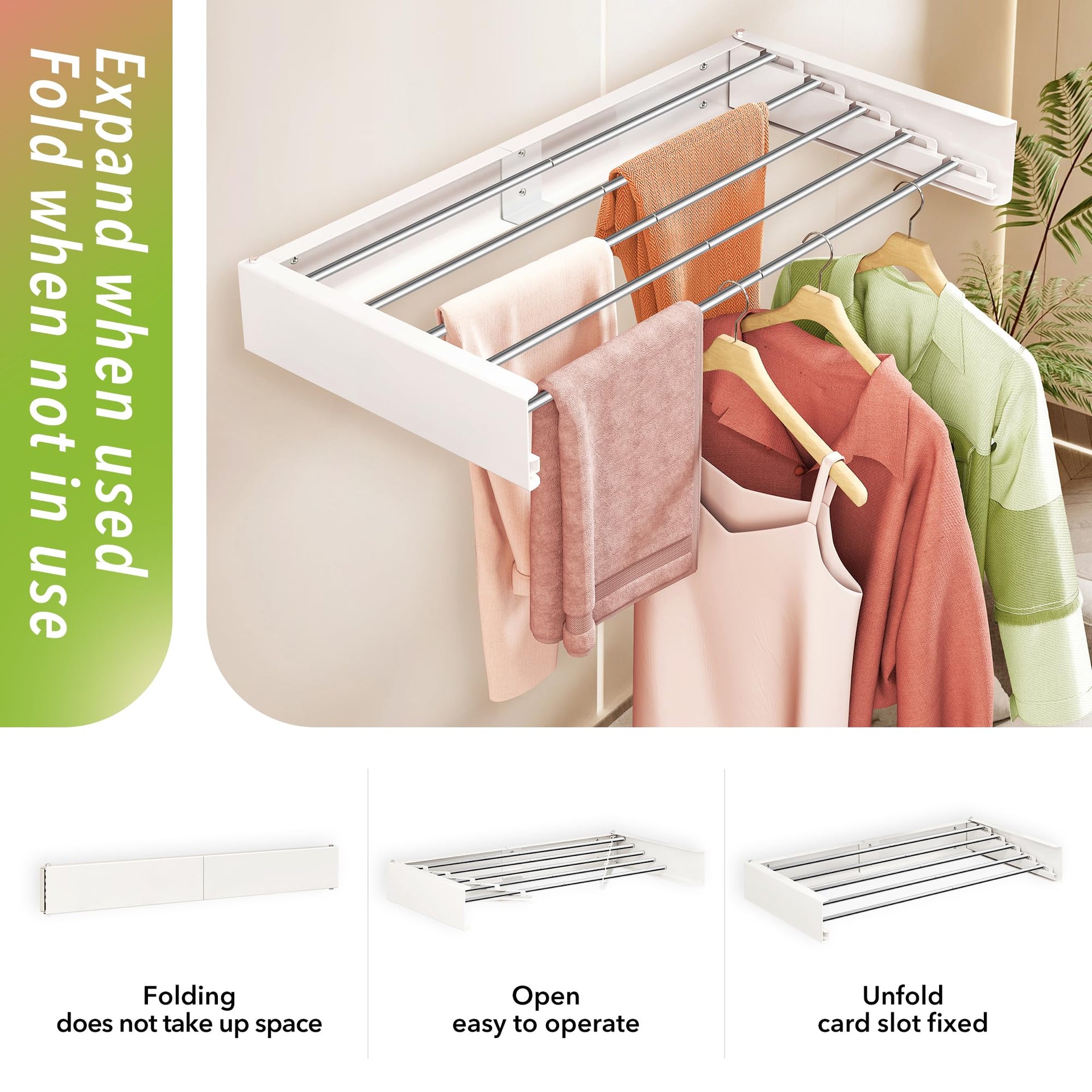 Wall Mounted Drying Rack