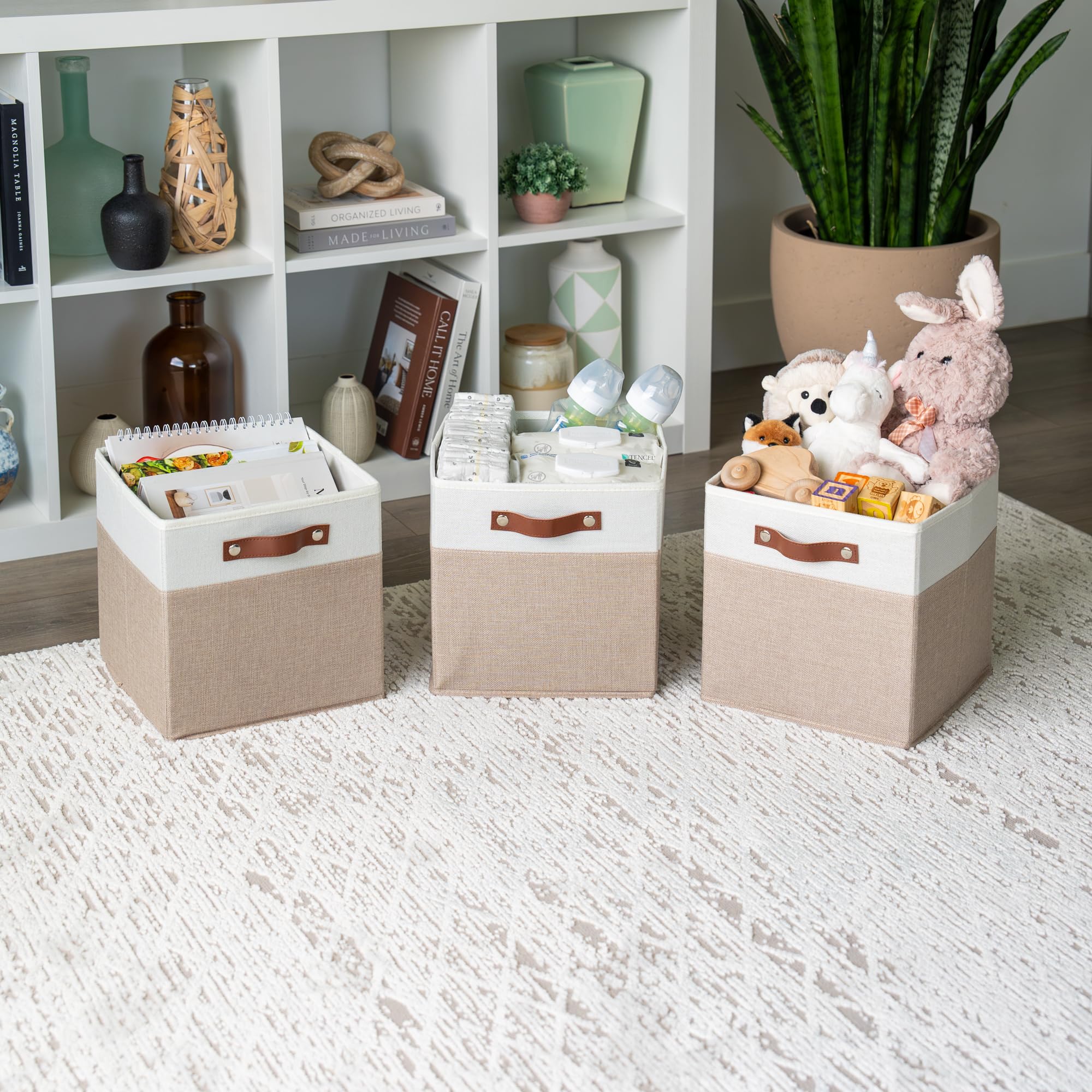 11x11 Cube Storage Bins (4 Count)