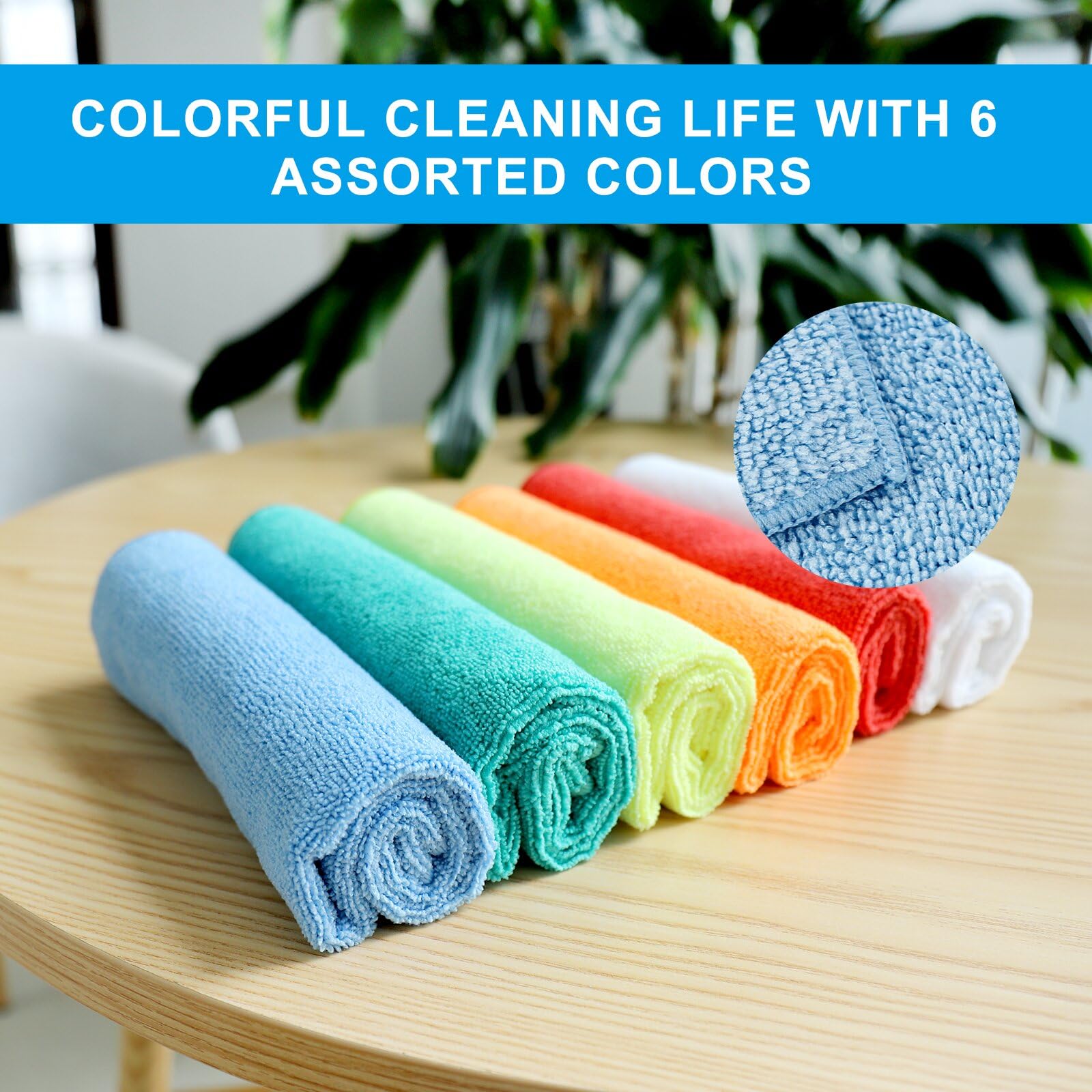 Microfiber Cleaning Cloth (12 Count)