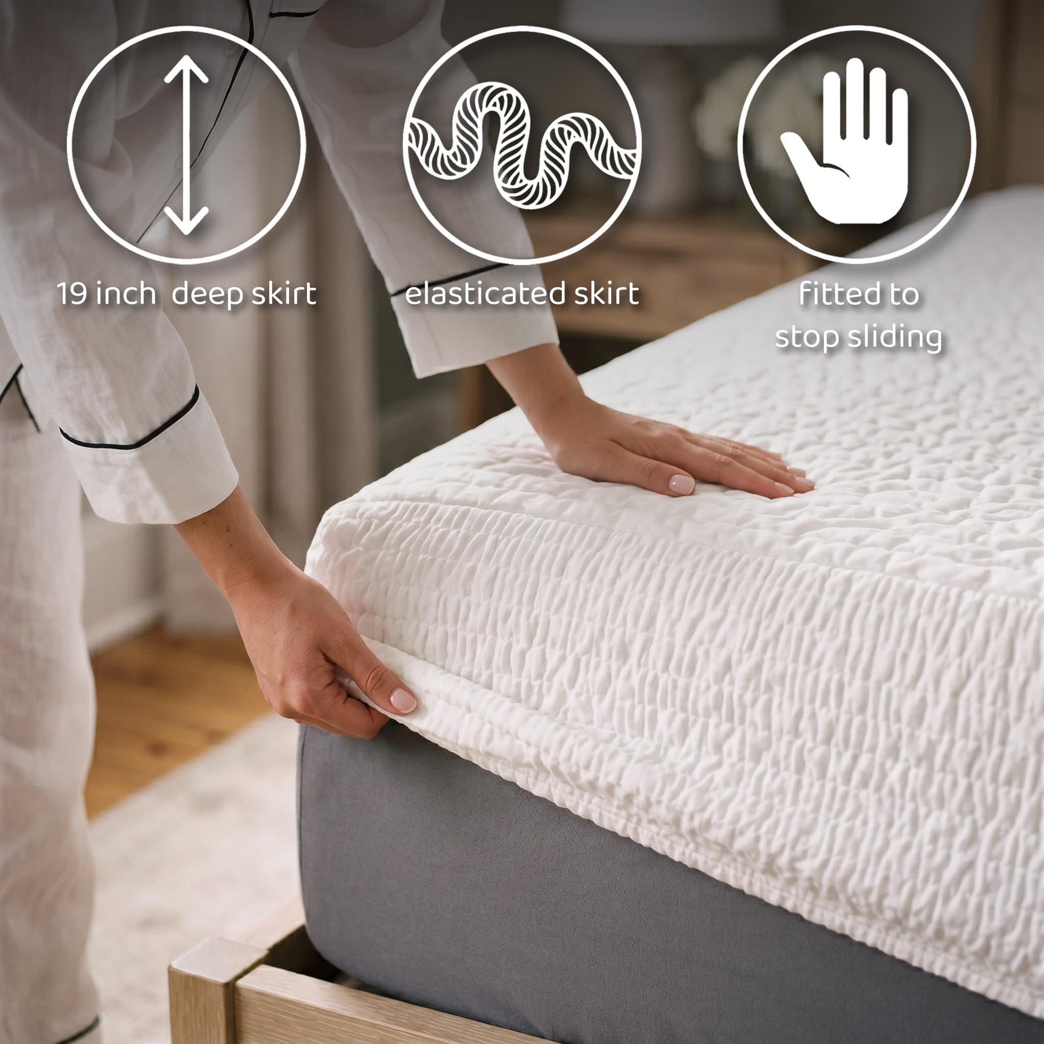 PAULATO BY GA.I.CO King Waterproof Mattress Protector