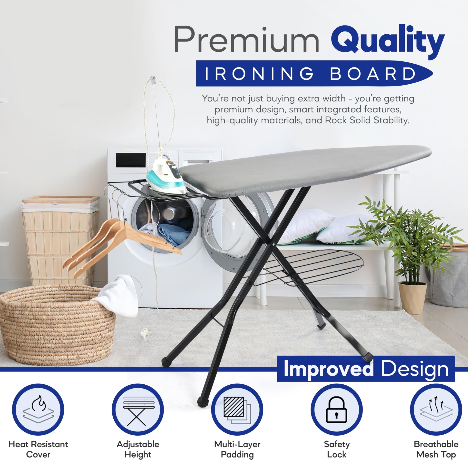 Extra Wide Ironing Board