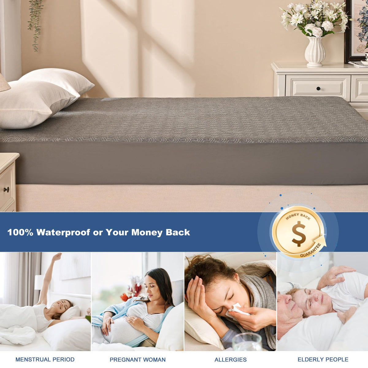 Waterproof Mattress Protector King
