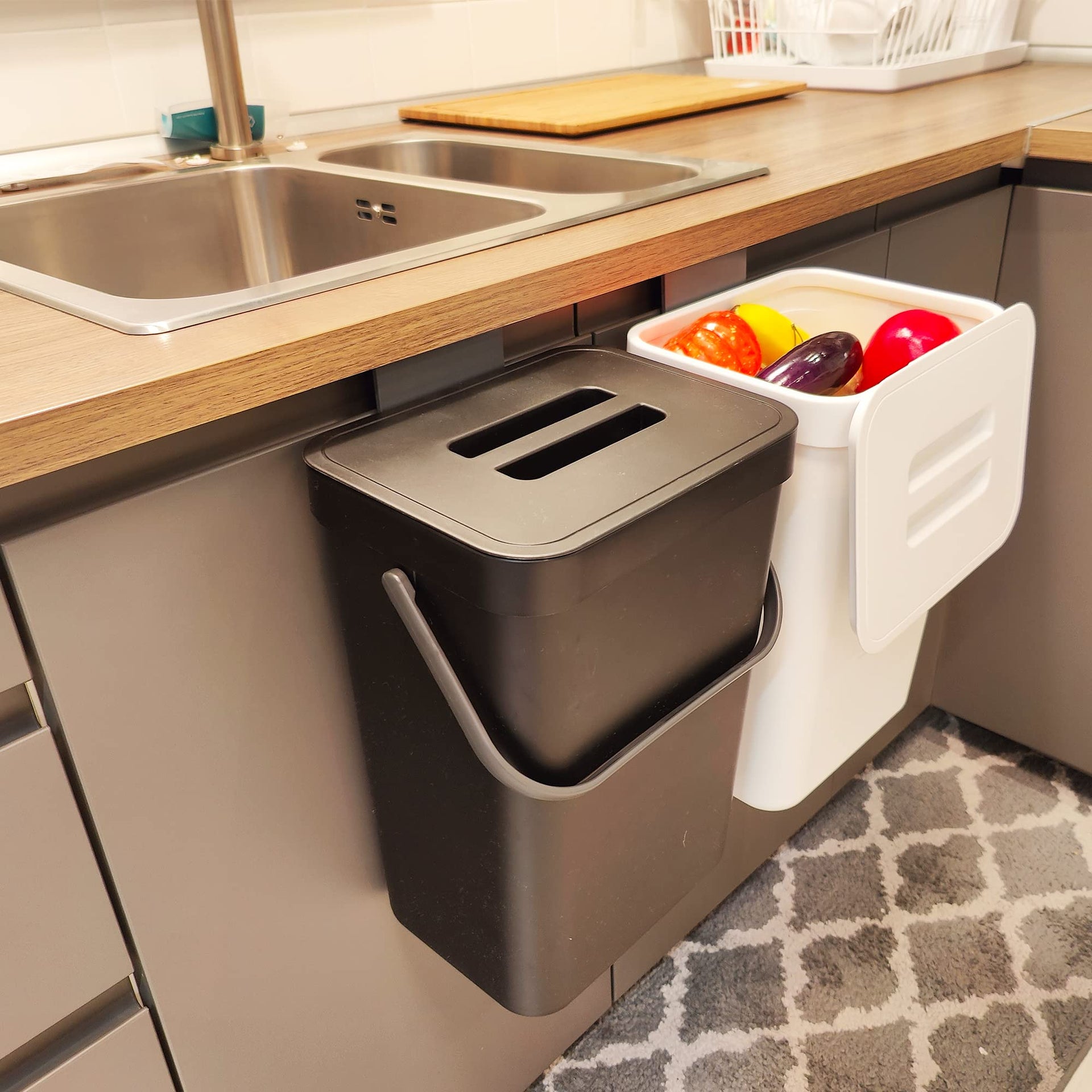 Under Sink Trash Can