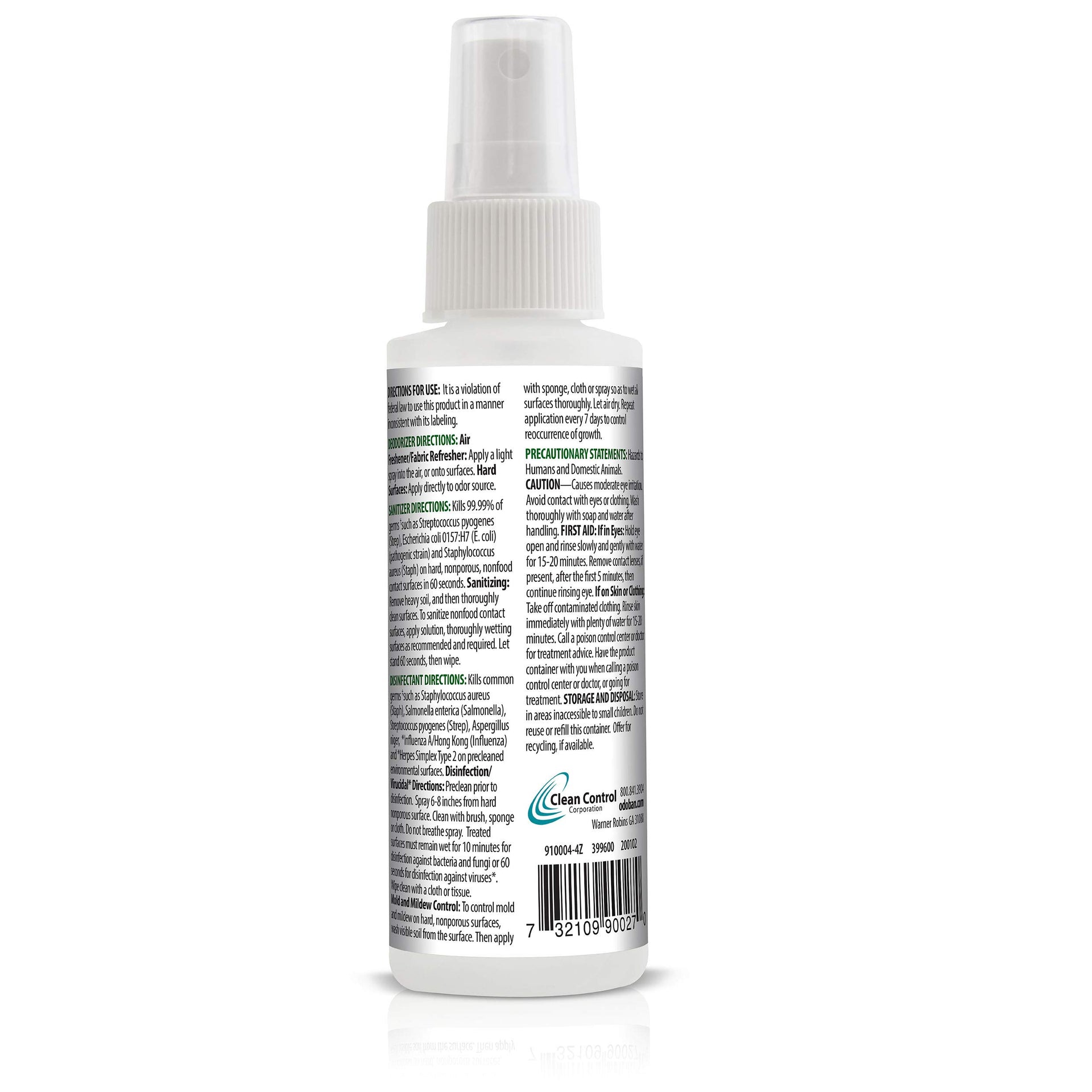Ready-to-Use Disinfectant and Odor Eliminator, Set of 3, 4 Ounce Travel Spray, 32 Ounce Spray, 1 Gallon Concentrate, Original Eucalyptus Scent (164 Fl Oz)