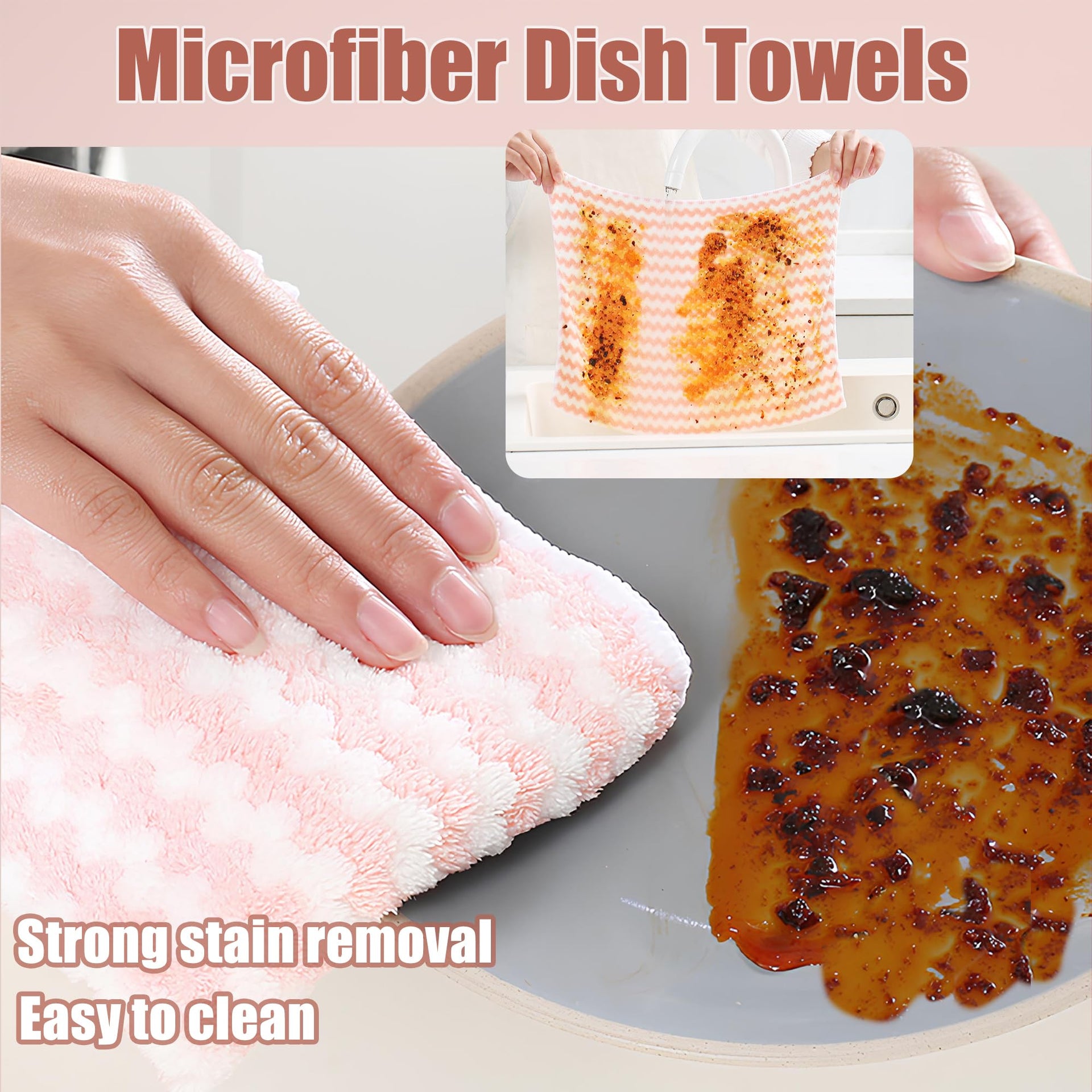 Microfiber Cleaning Cloth (12 Count)