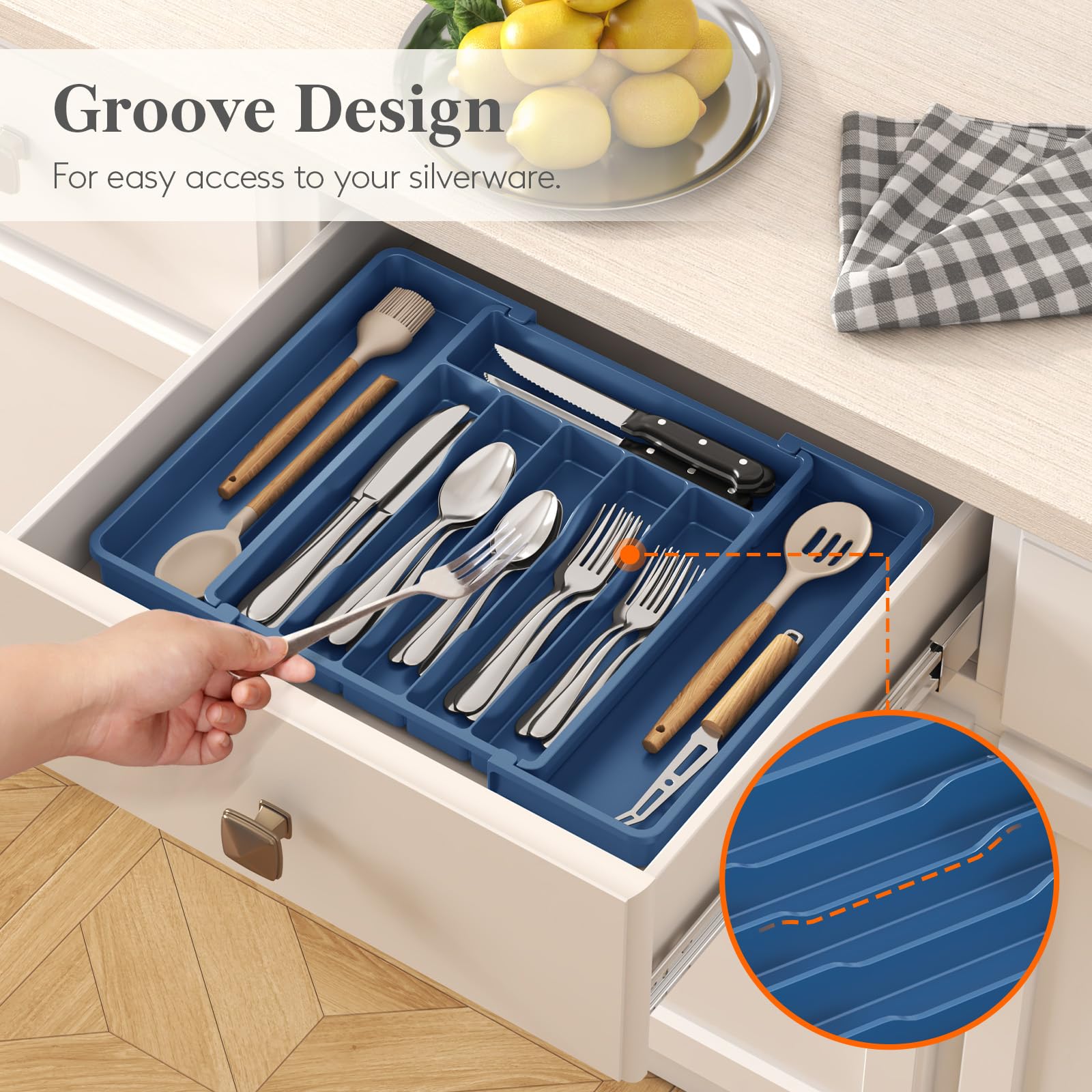 Silverware Drawer Organizer