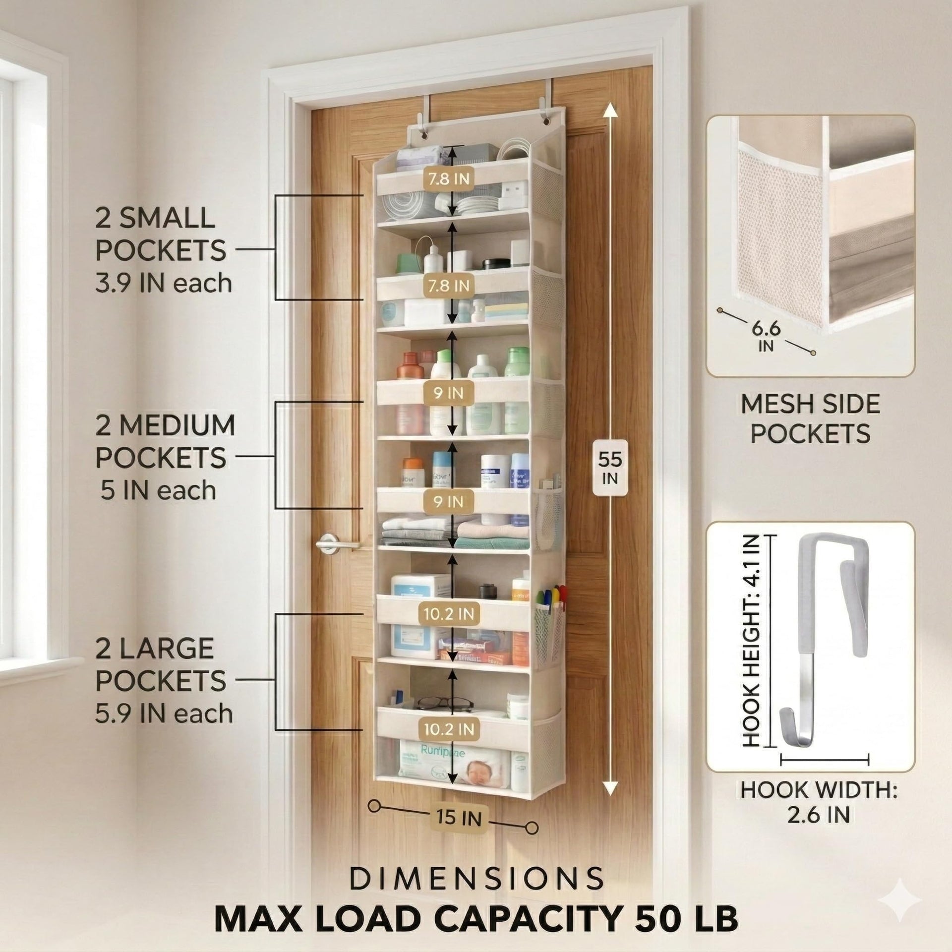 Over the Door Organizer