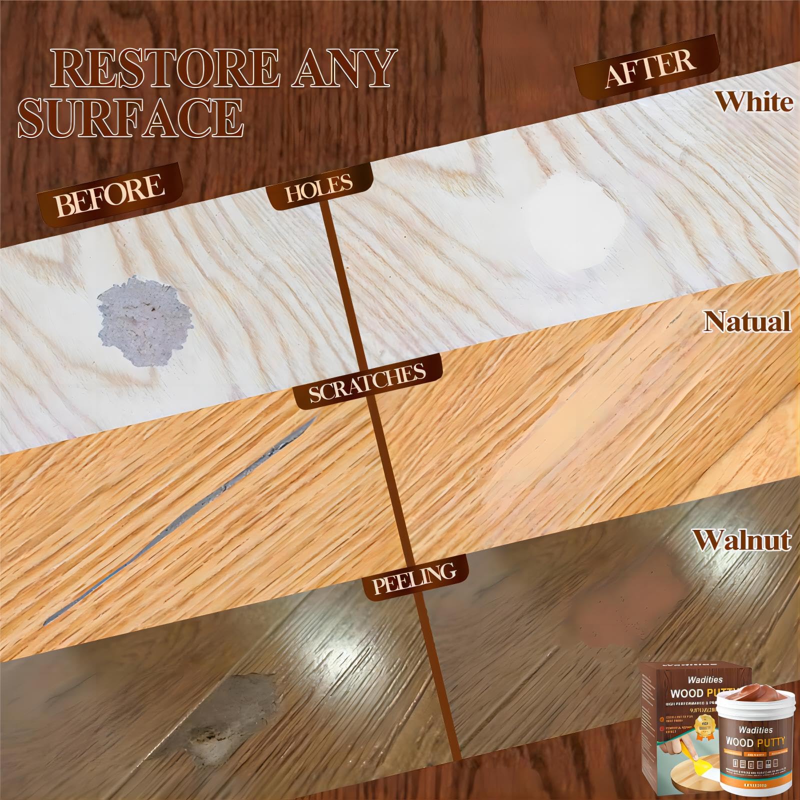 Walnut Wood Filler (9.87 Ounce)