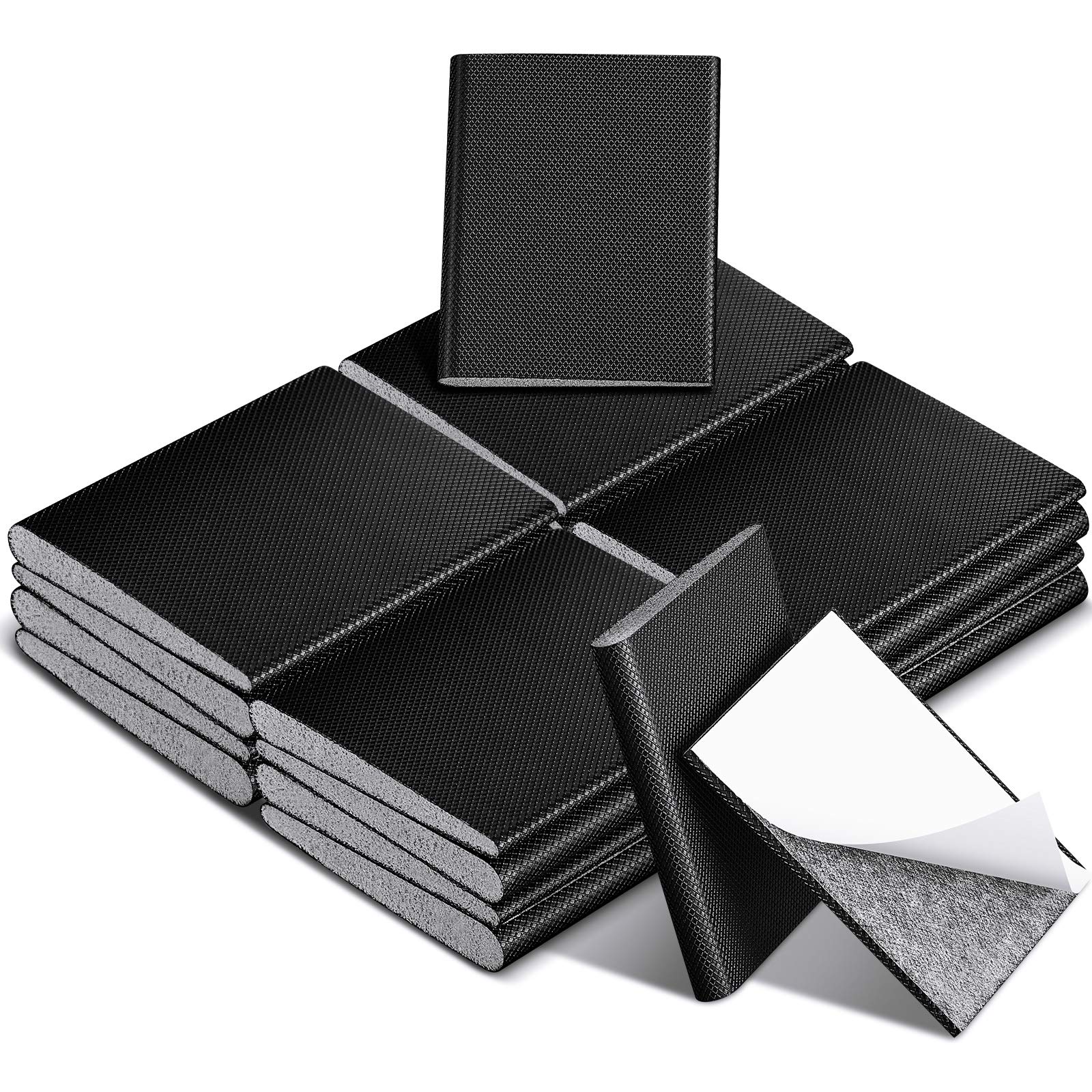 32 Pieces Door Corner Seal Pads Adhesive Weatherstripping (32 Count)