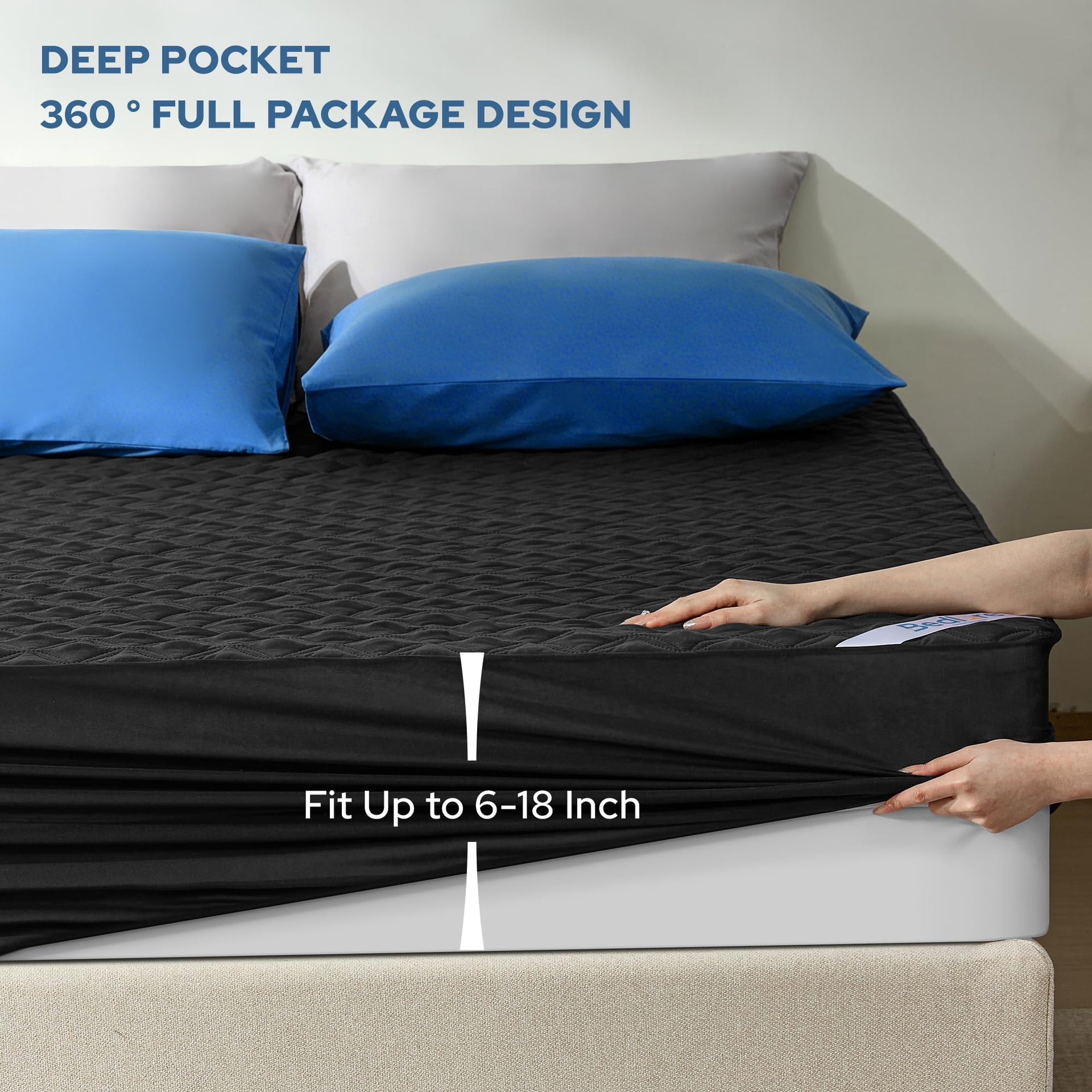 Waterproof Queen Size Mattress Protector
