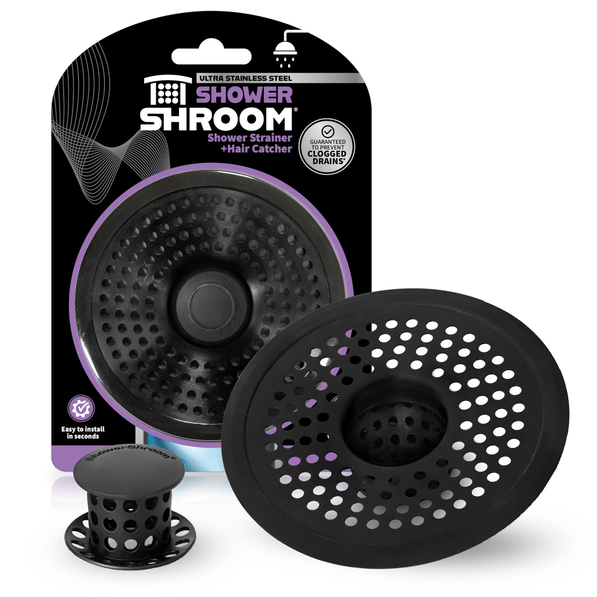 Ultra Matte Black Hair Catcher