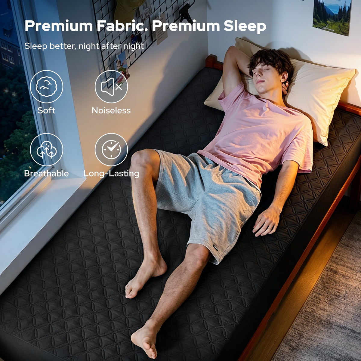 Waterproof Twin XL Mattress Protector