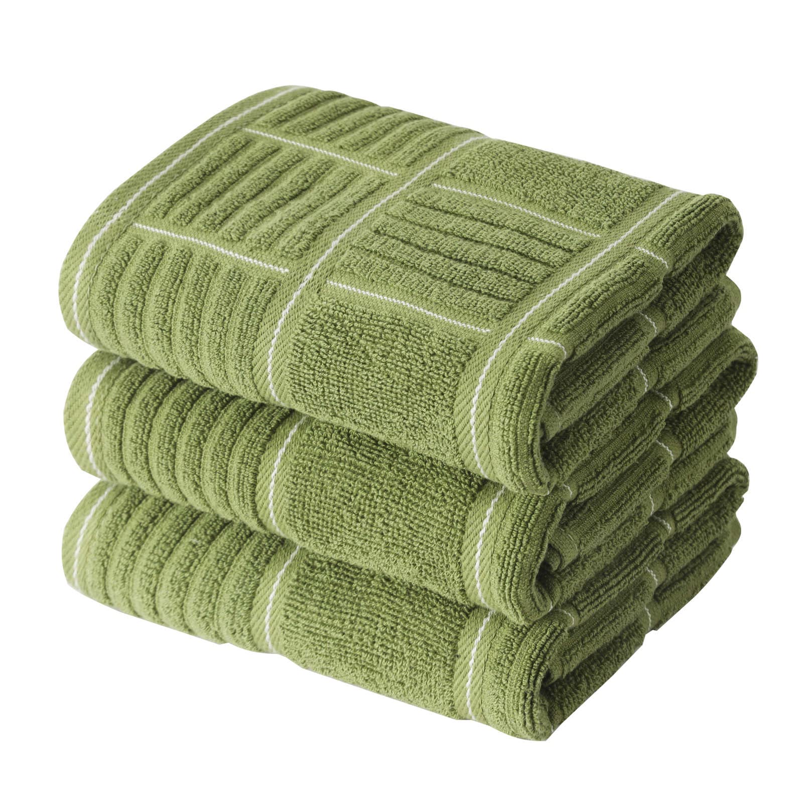 100% Cotton Kitchen Towels (3 Count)